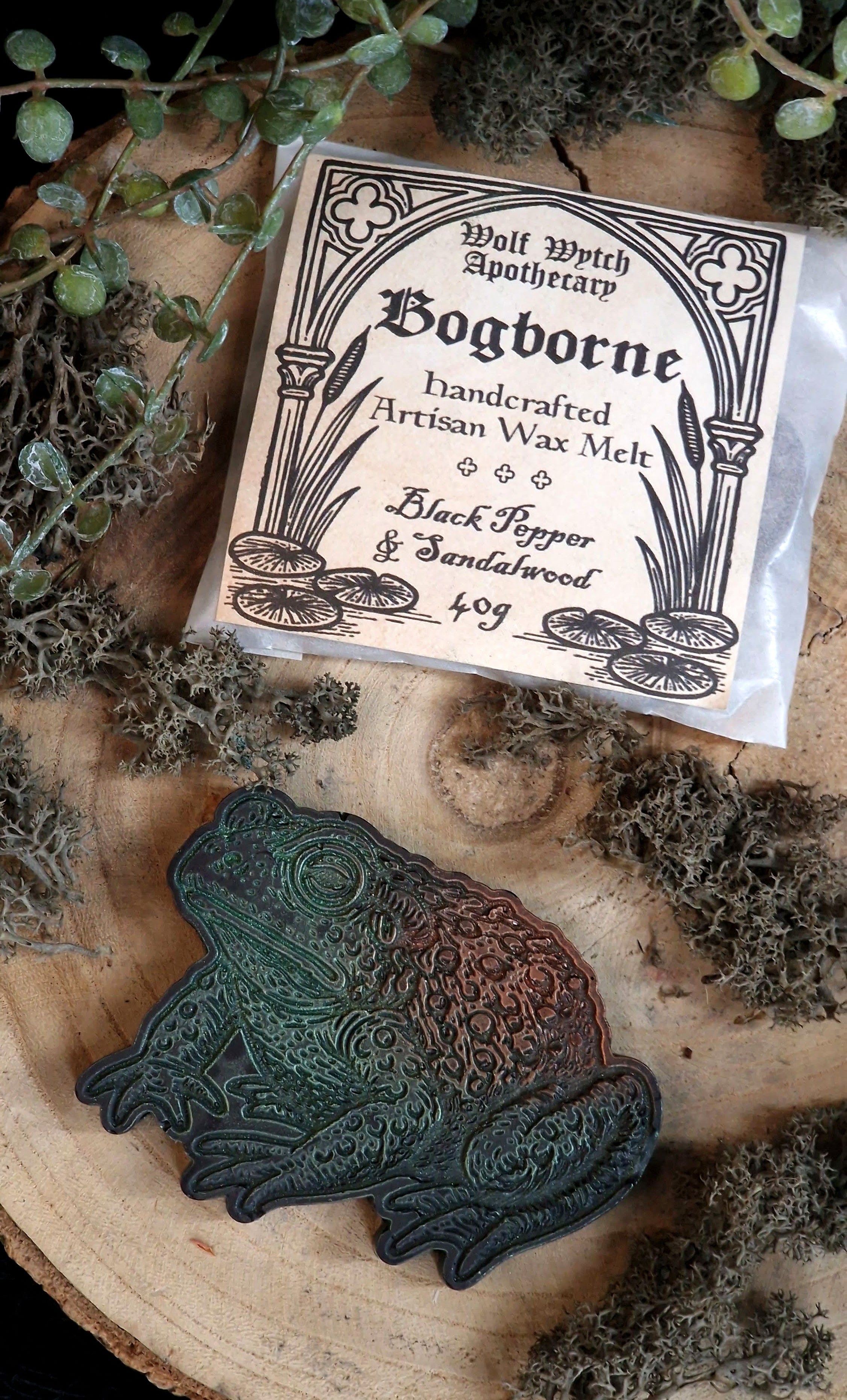 Bogborne Toad Wax Melt Bar