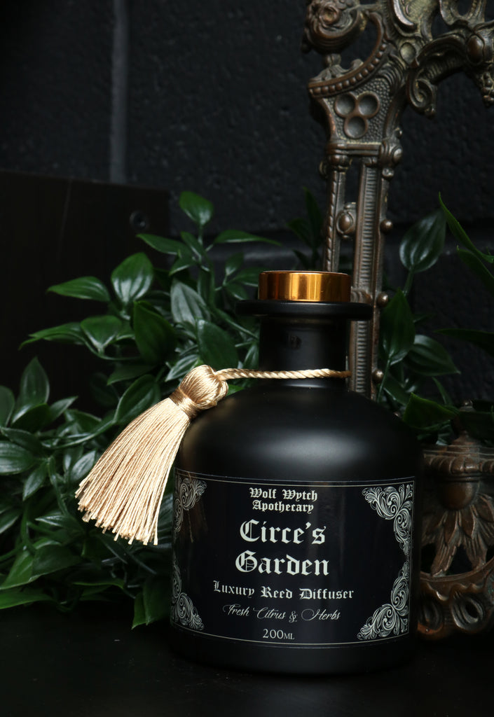 Circe's Garden Apothecary Bottle Reed Diffuser