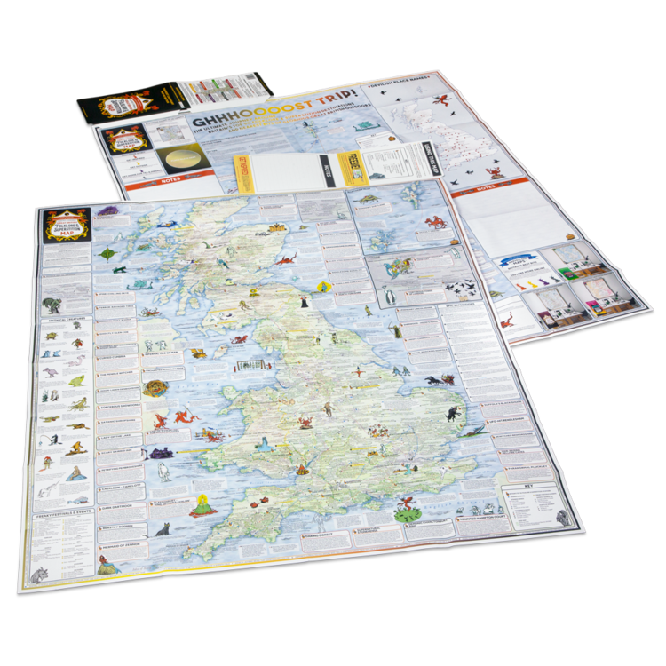 Folklore & Superstition Map - UK