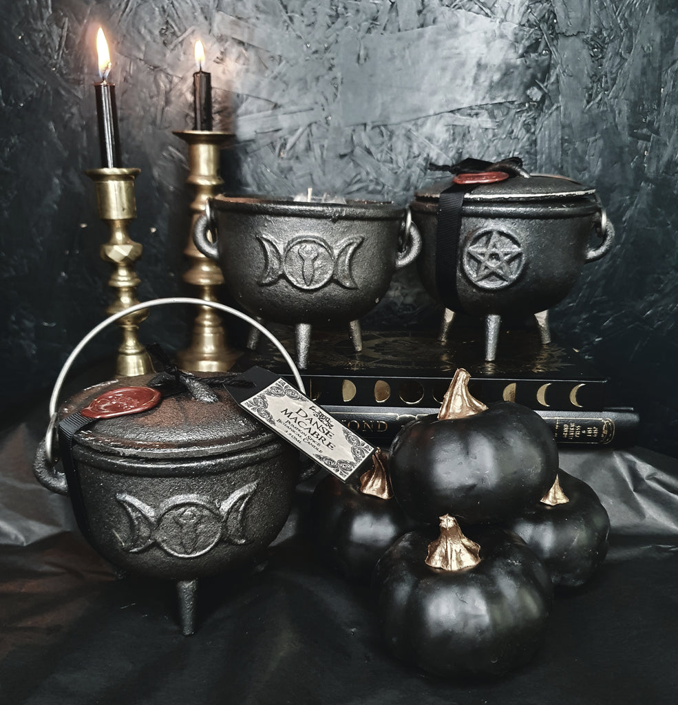 Danse Macabre Cauldron Candle