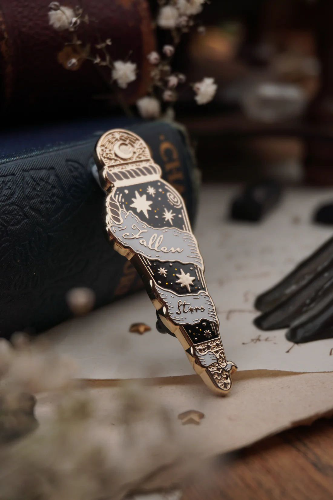 Jar of Stars Enamel Pin by Tooth & Toad