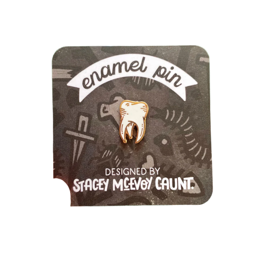 Mini Tooth Enamel Pin