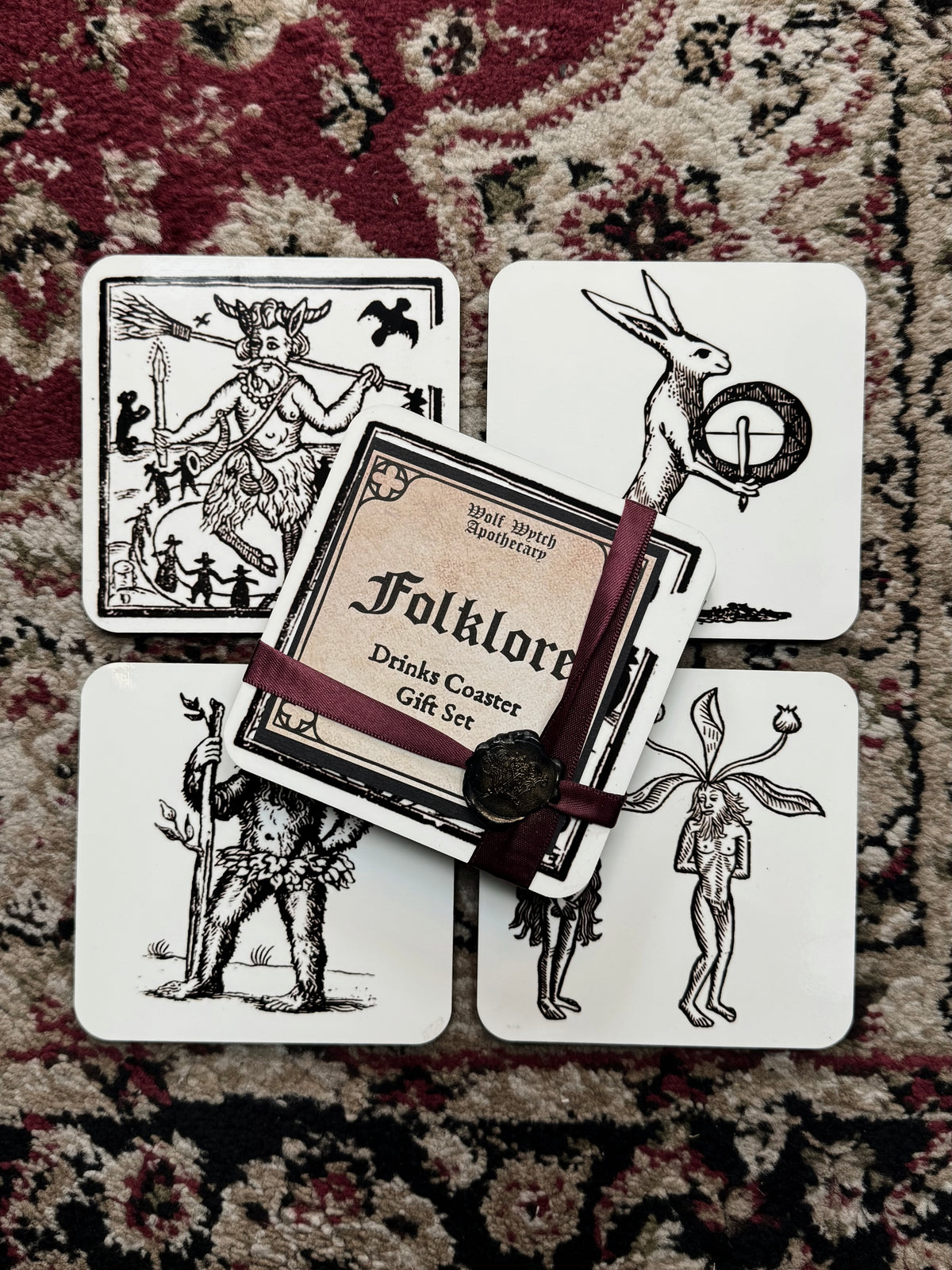 Folklore Drink Coasters