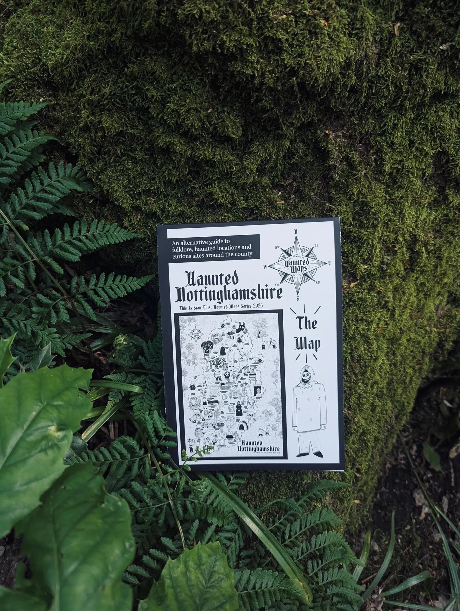 Haunted Nottinghamshire Map