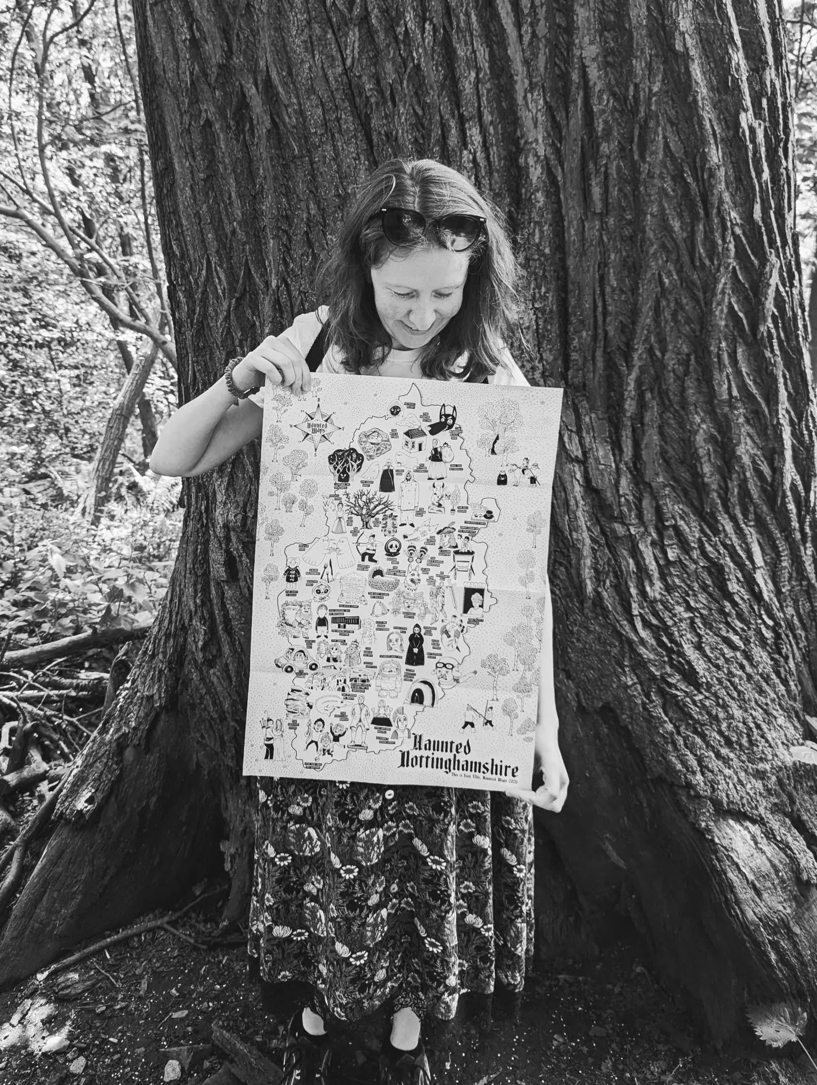 Haunted Nottinghamshire Map