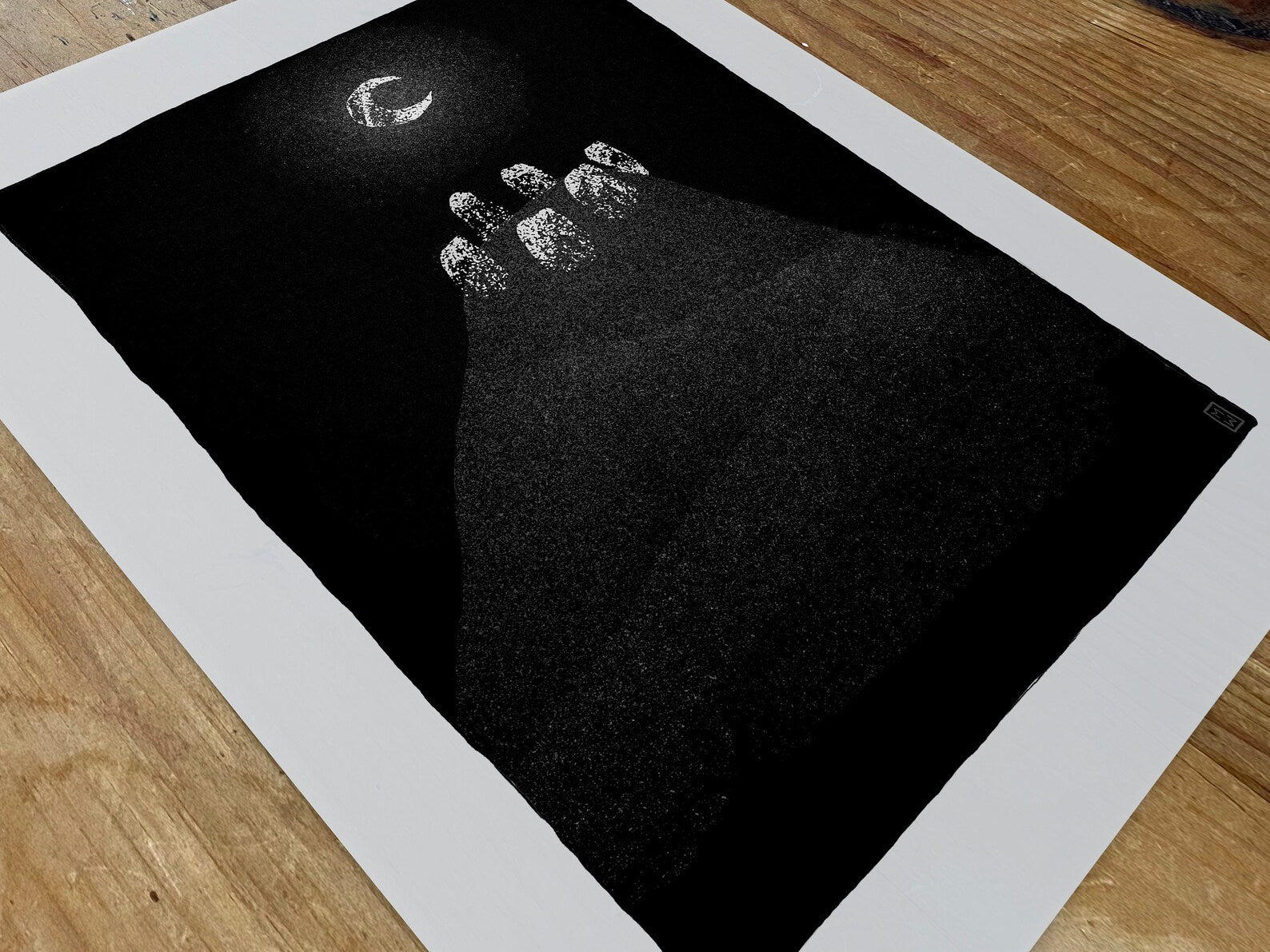 Hilltop Stones A4 Print
