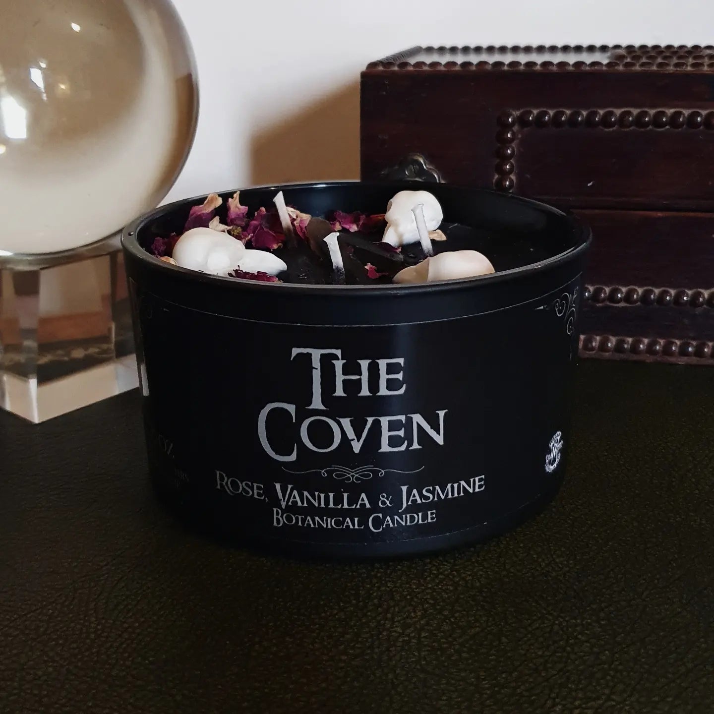 The Coven Botanical Candle | Rose, Vanilla, Jasmine