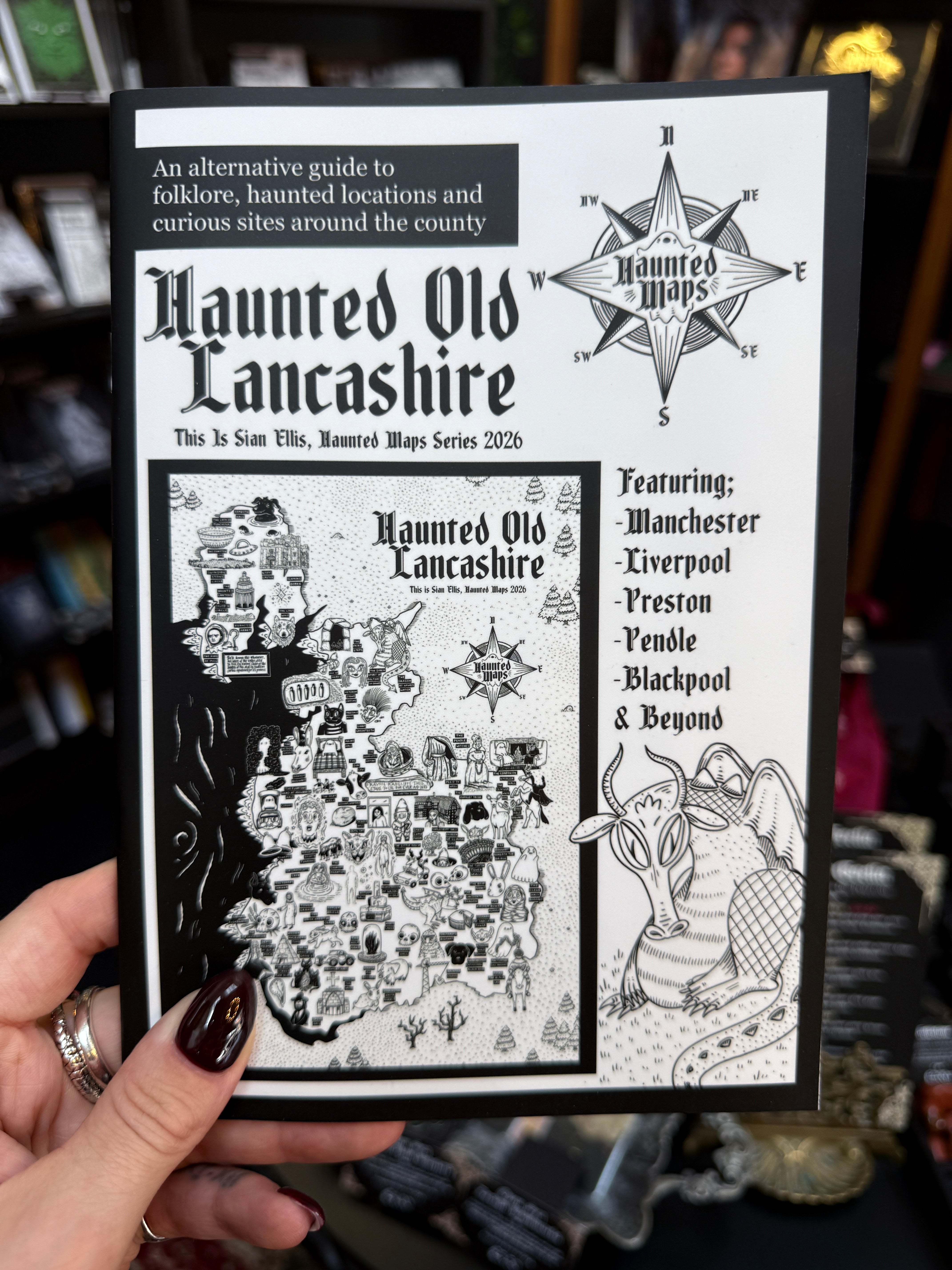Haunted Old Lancashire Zine by Sian Ellis