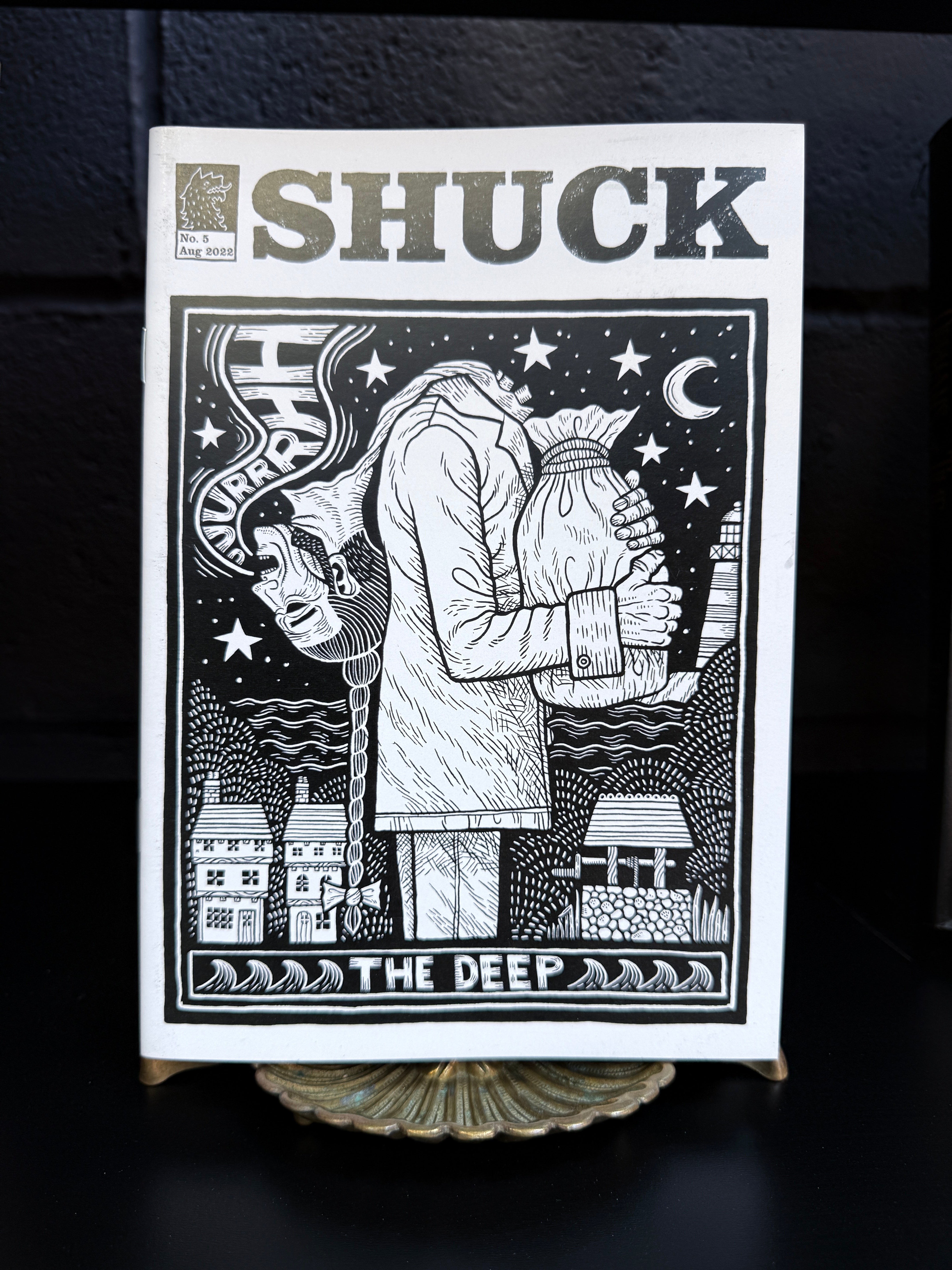 Shuck Zine Issue 5: The Deep, Illustrated British Folklore