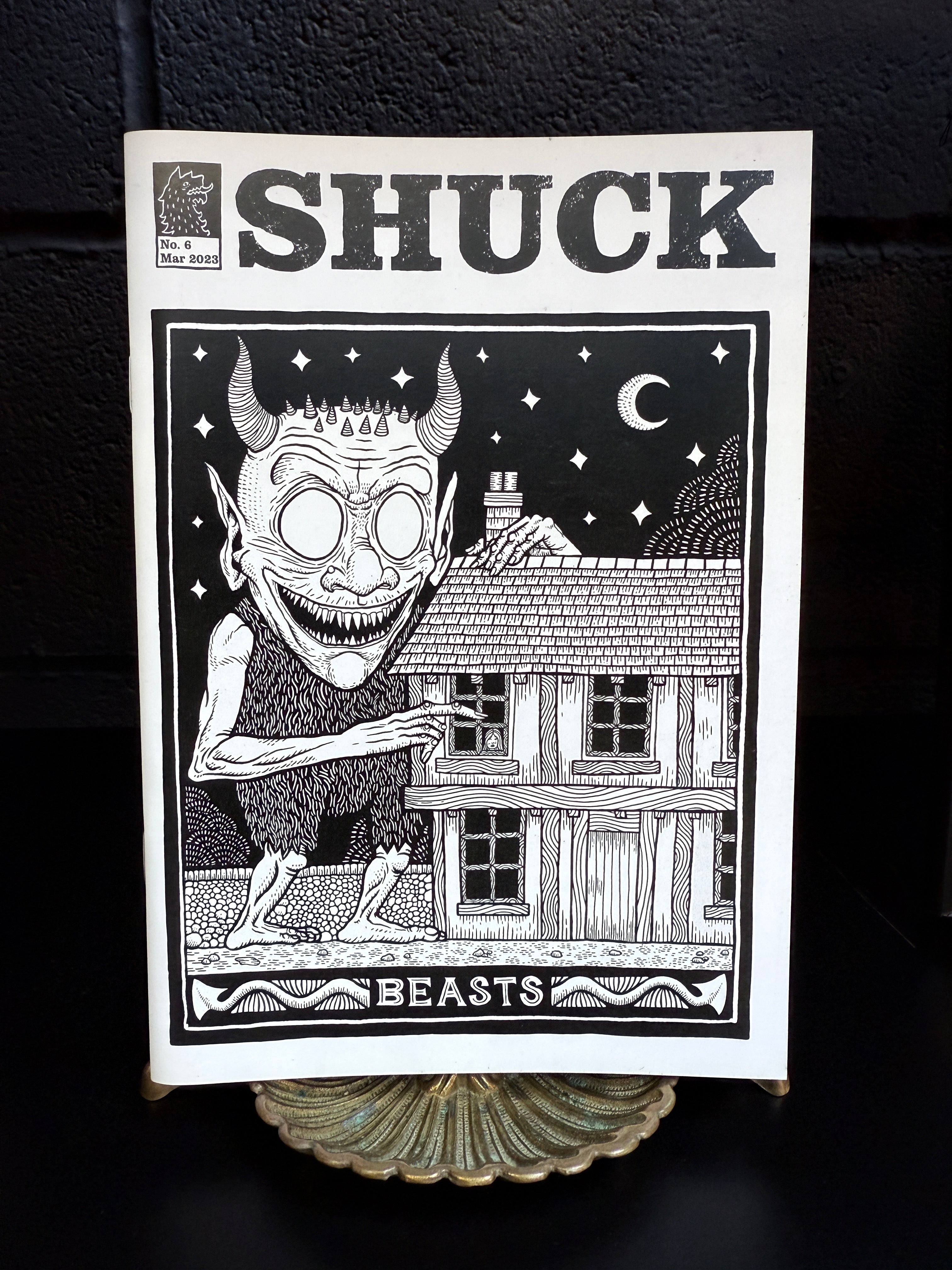 Shuck Zine Issue 6: Beasts, Illustrated British Folklore