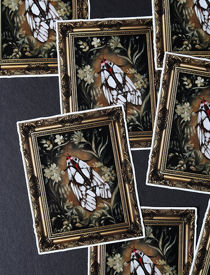 Solace Moth Vinyl Sticker - Liva Vilemsone