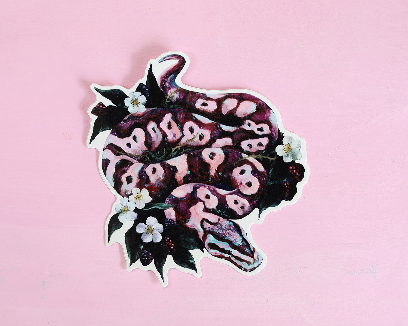 Sorrow Snake Vinyl Sticker - Liva Vilemsone