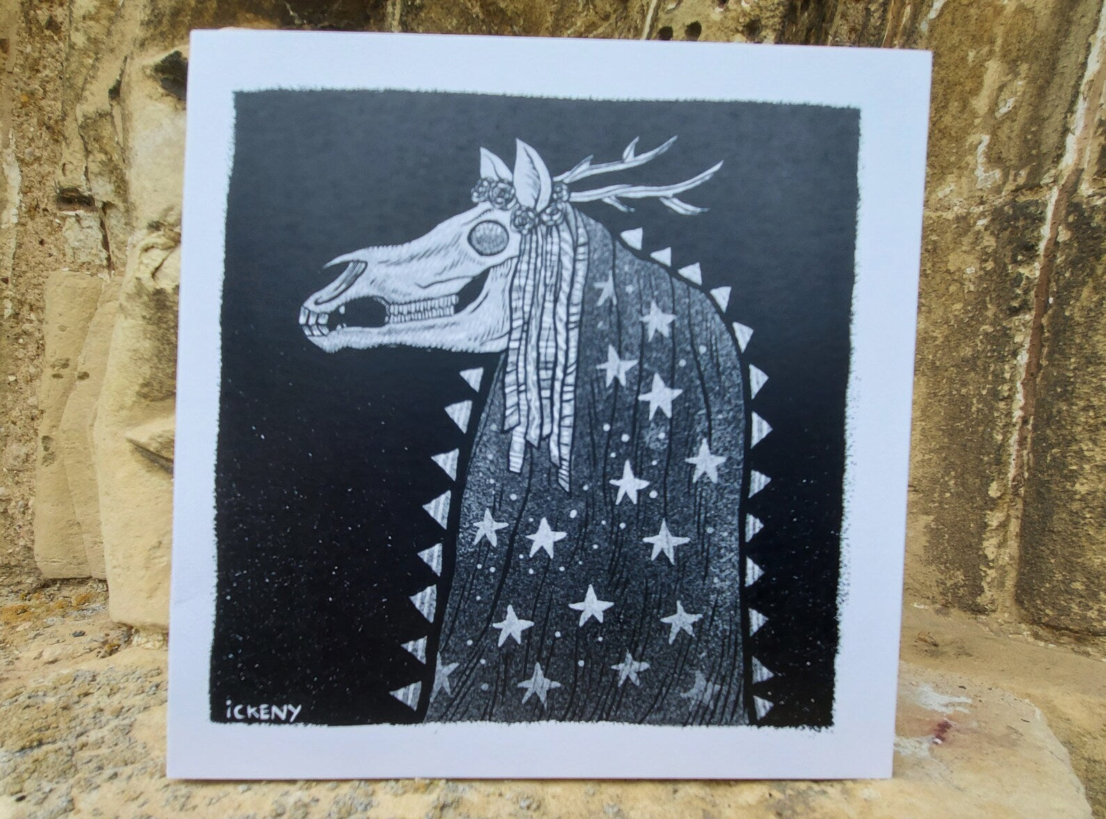 Mari Lywd Greetings Card