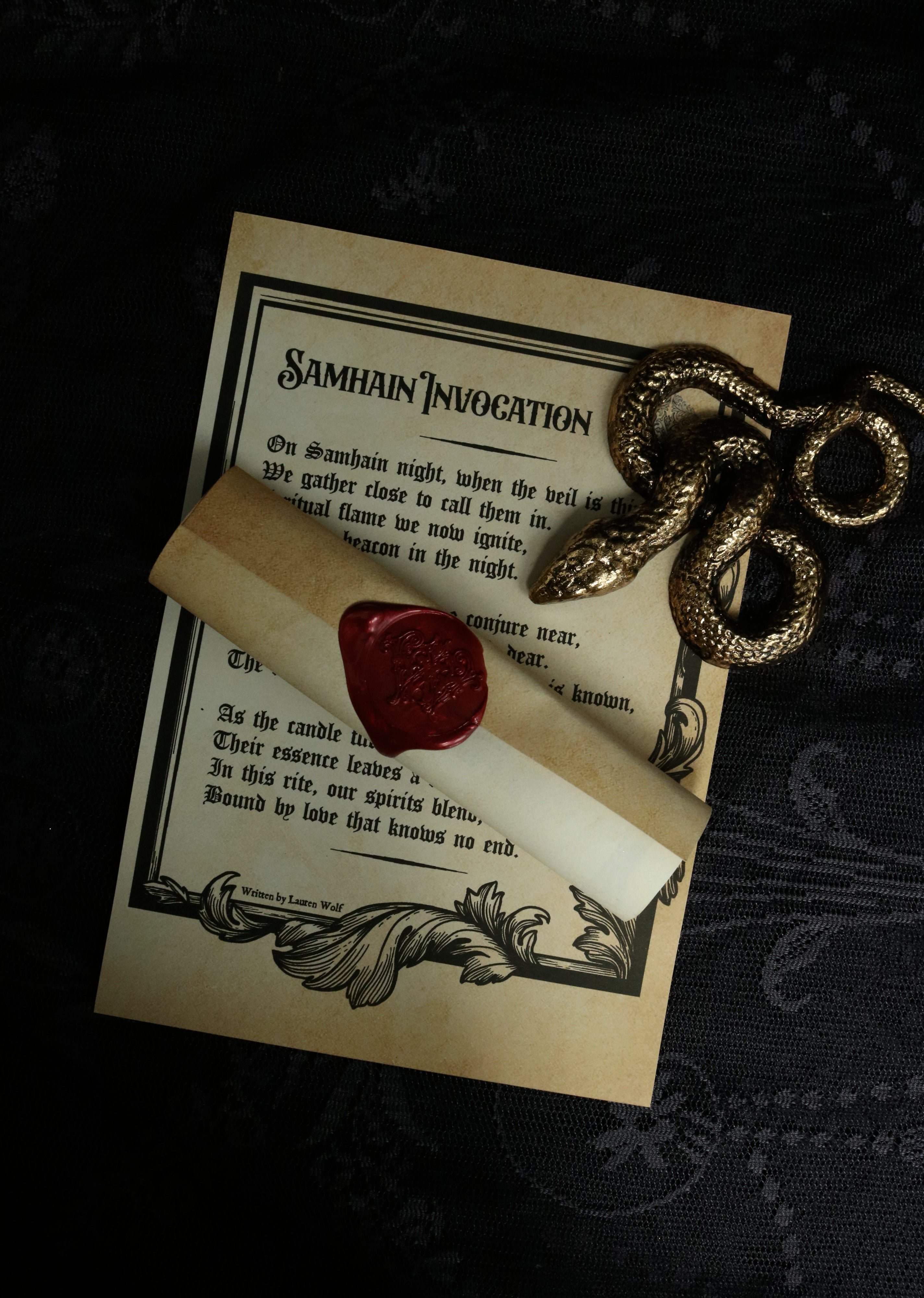 Noble Requiem Mourning Pillar Candle