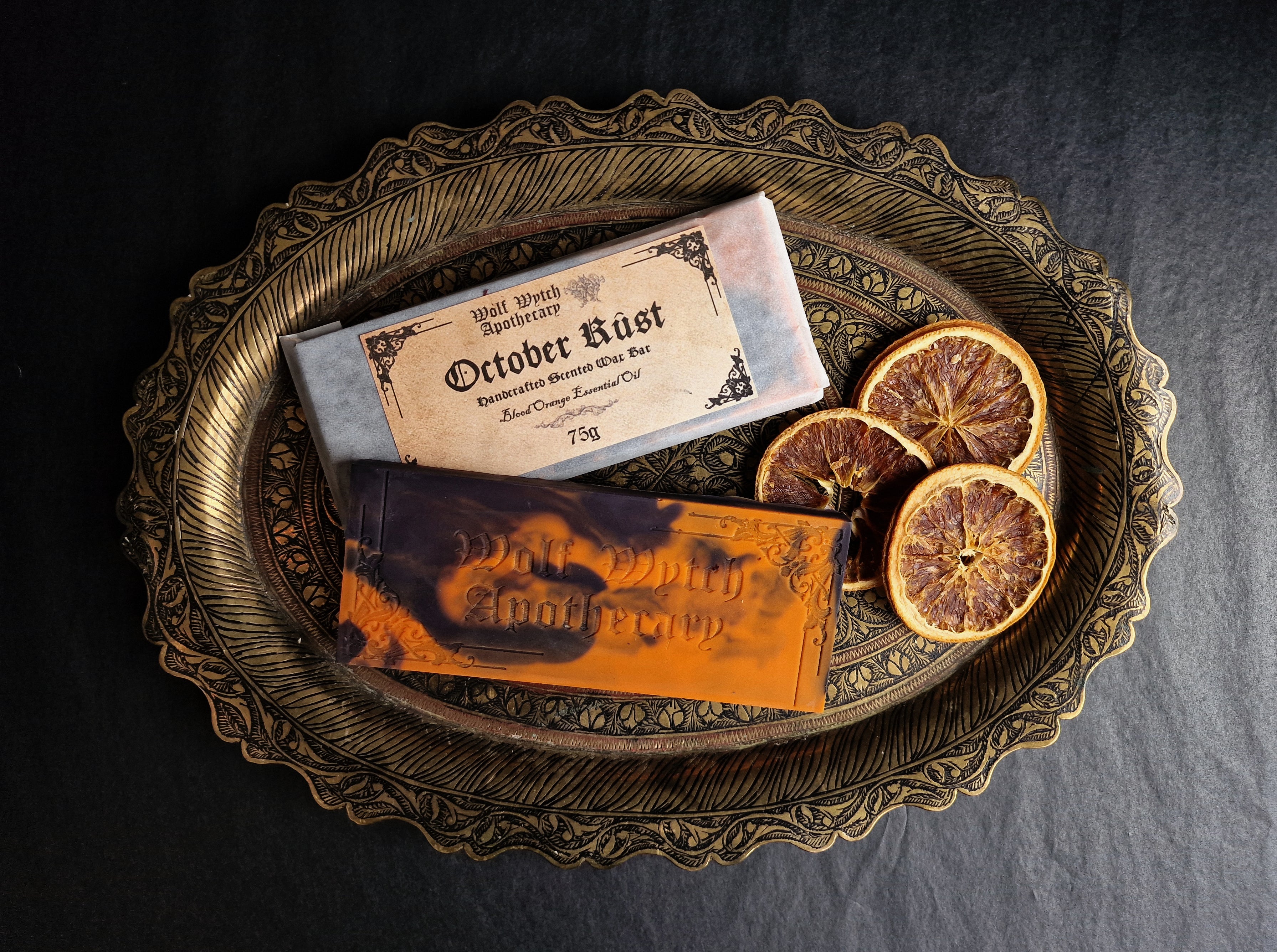 October Rust Wax Melt Bar