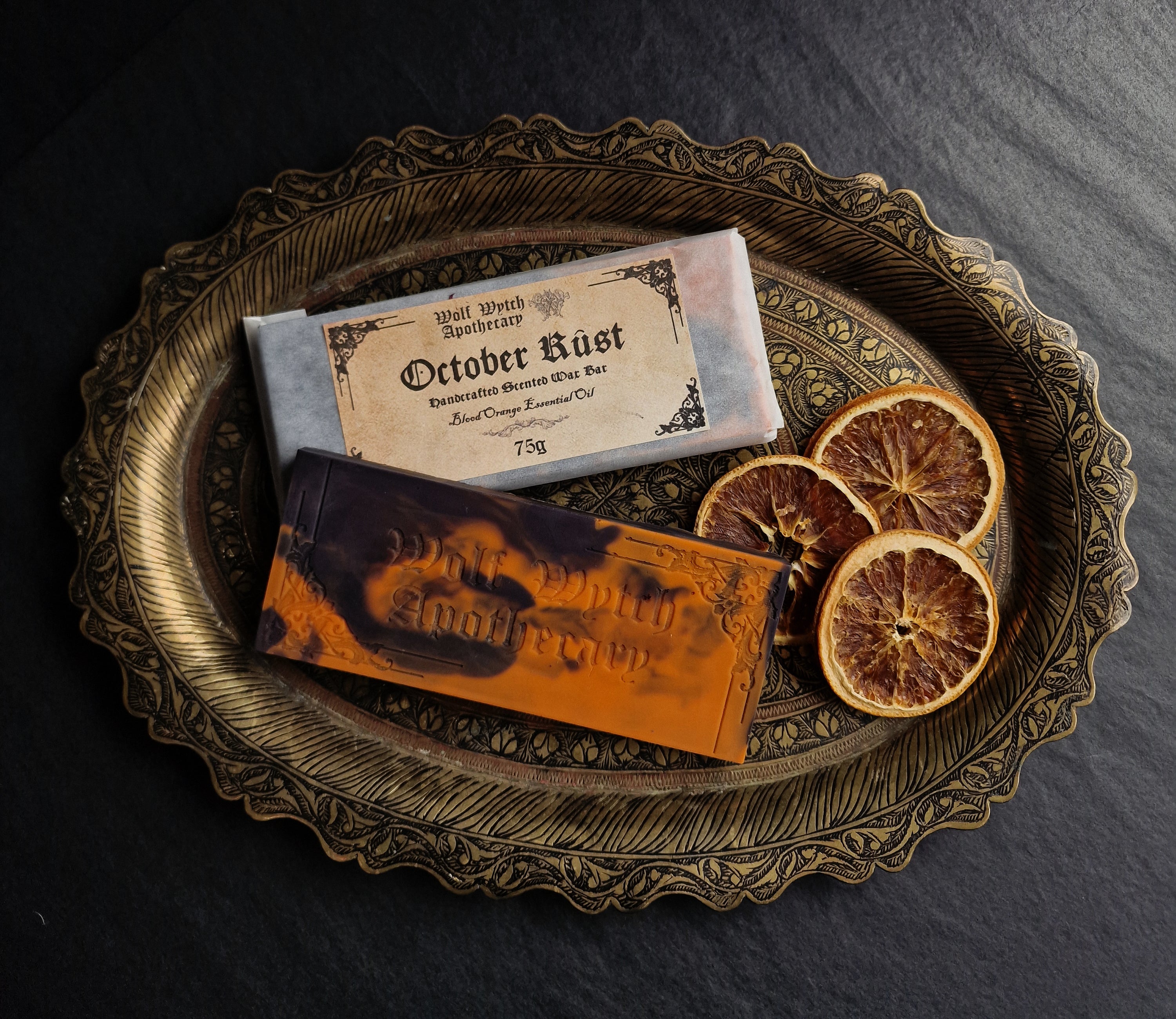 October Rust Wax Melt Bar