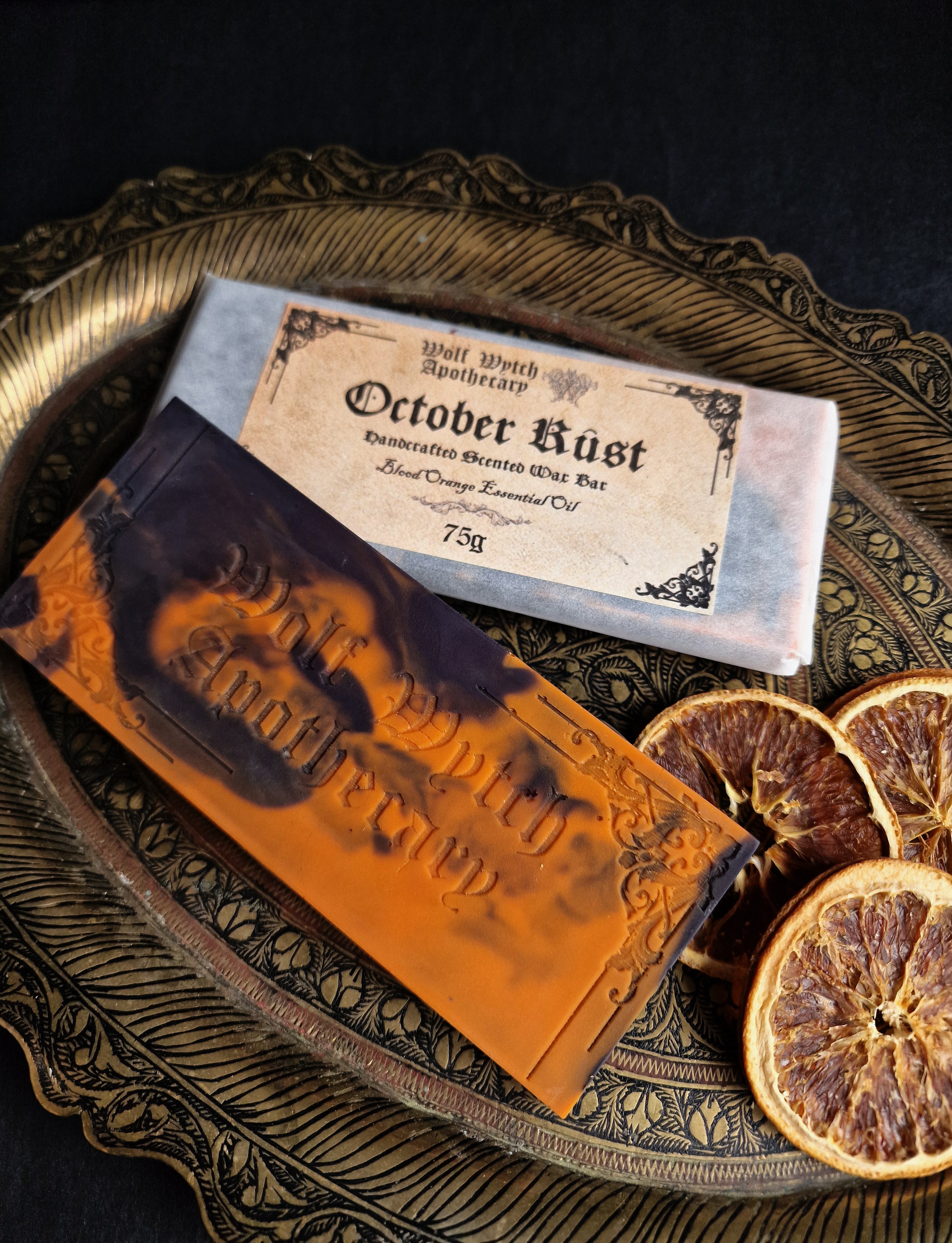 October Rust Wax Melt Bar
