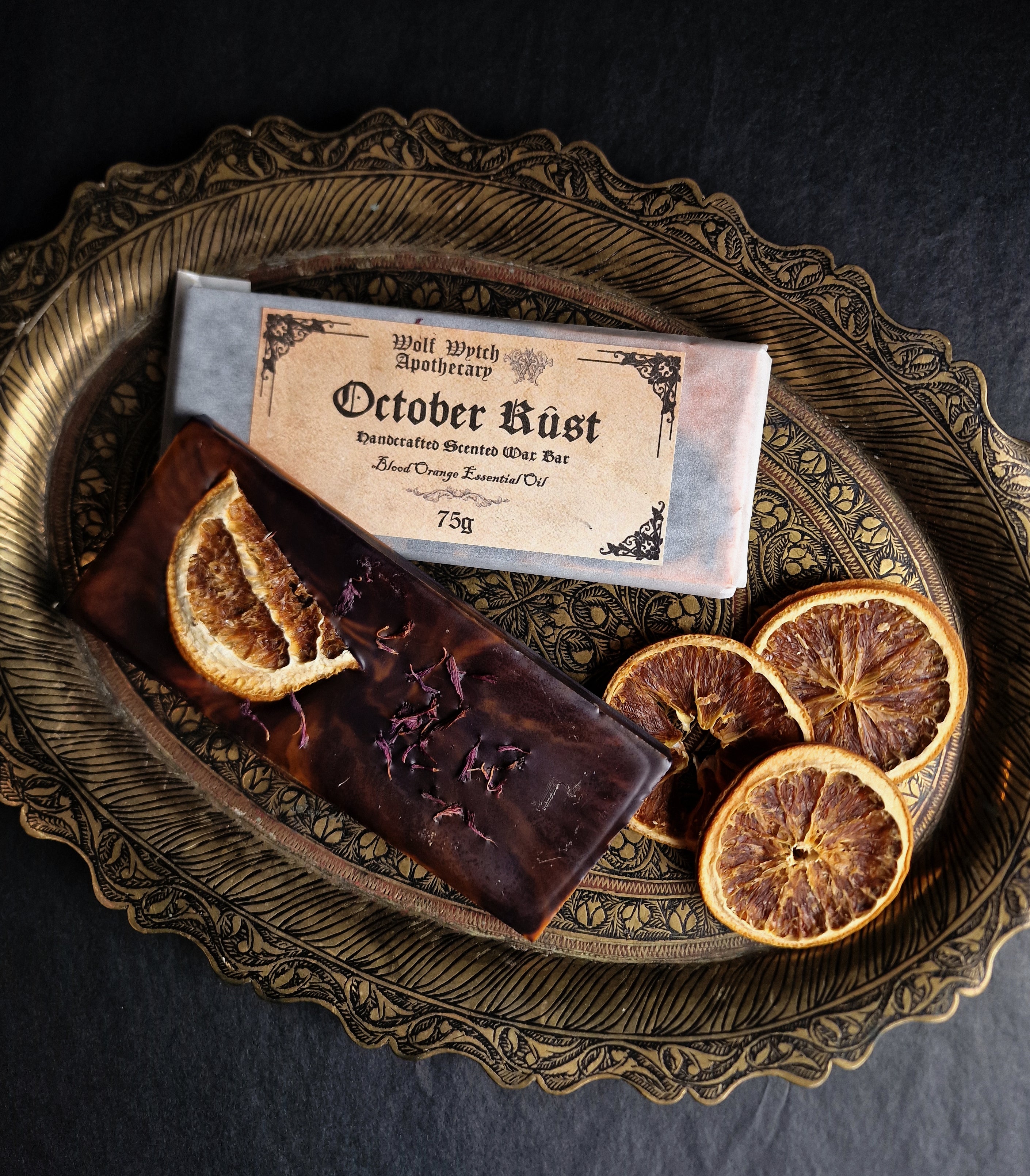 October Rust Wax Melt Bar