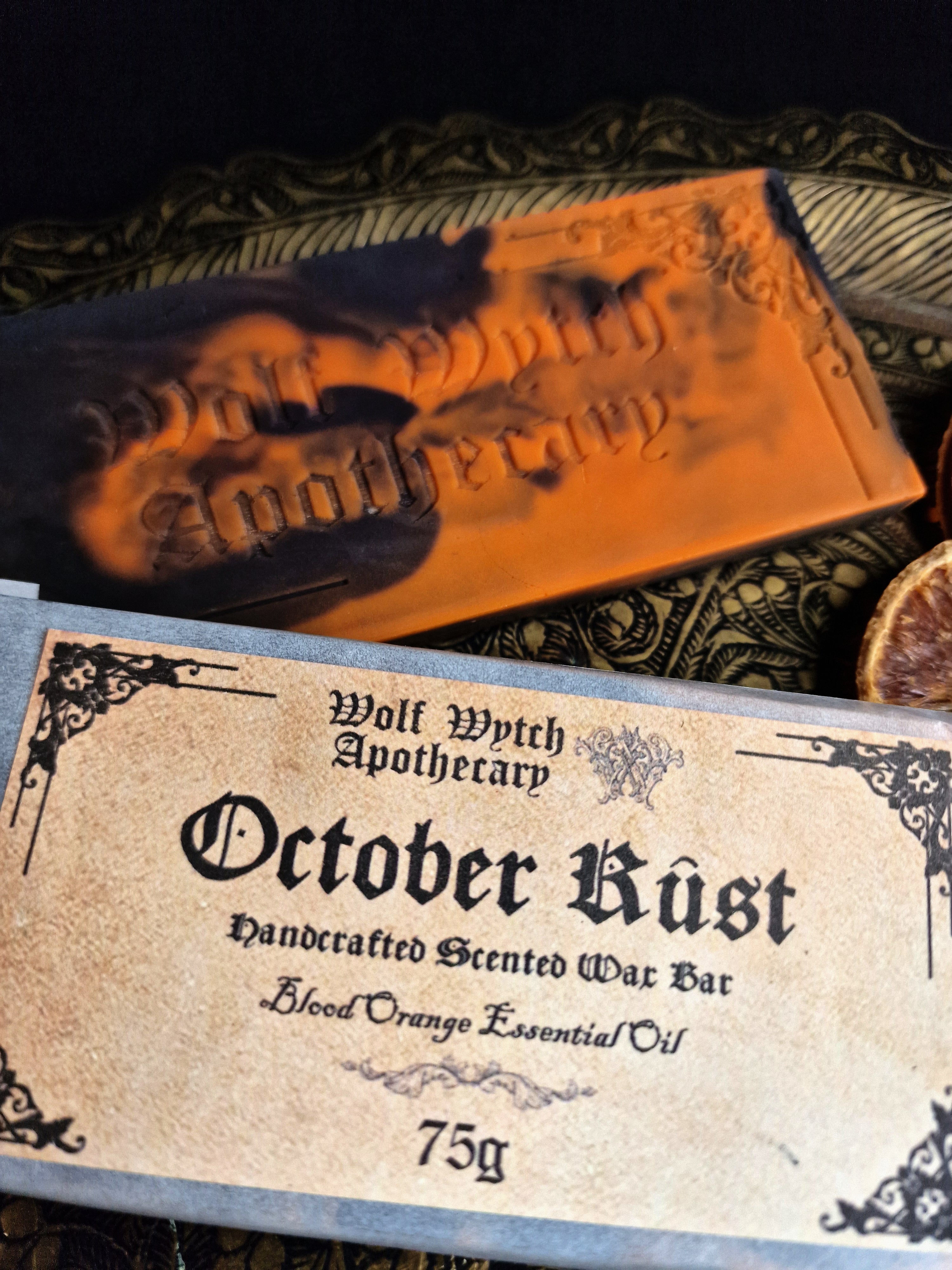 October Rust Wax Melt Bar