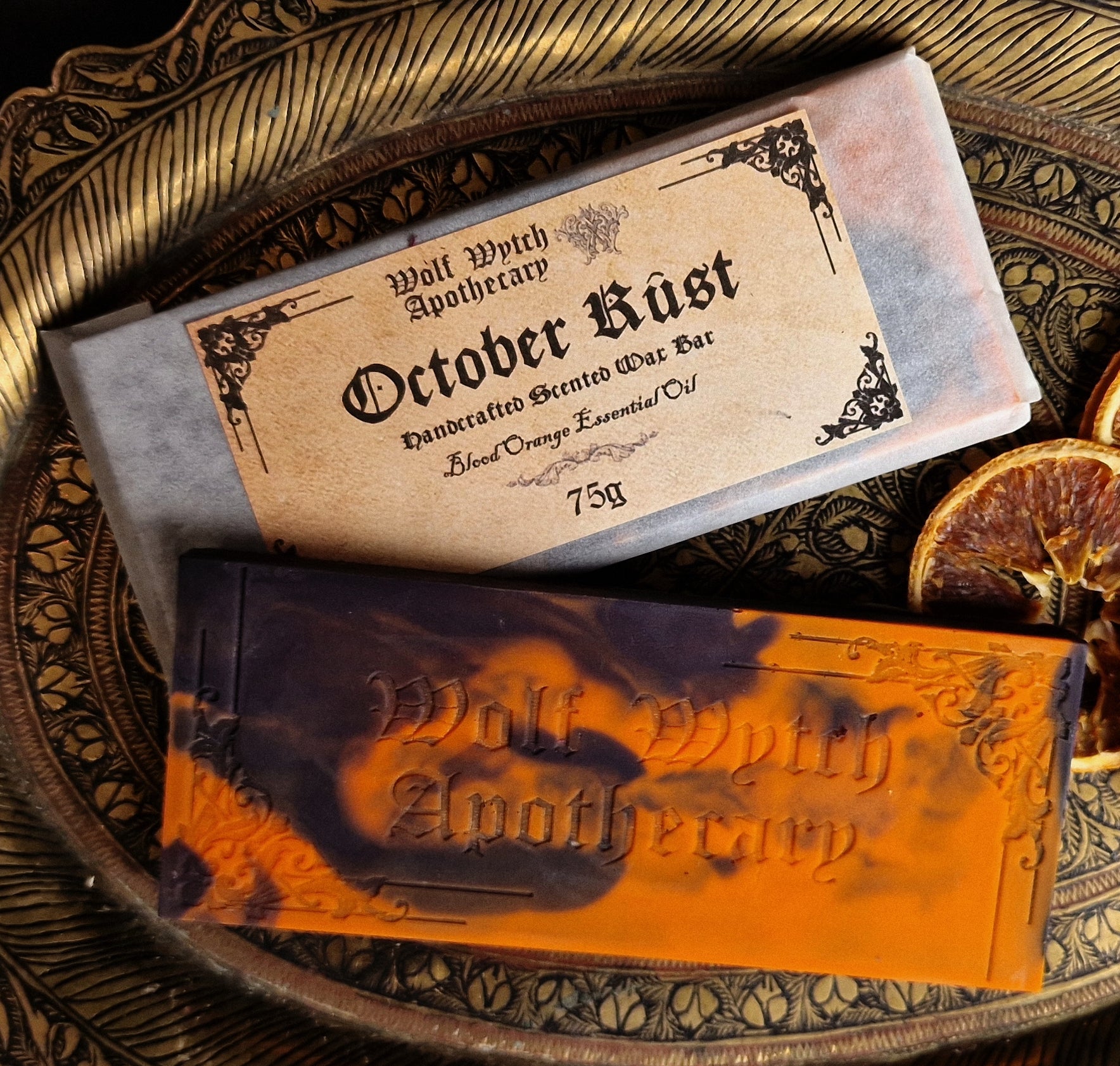 October Rust Wax Melt Bar