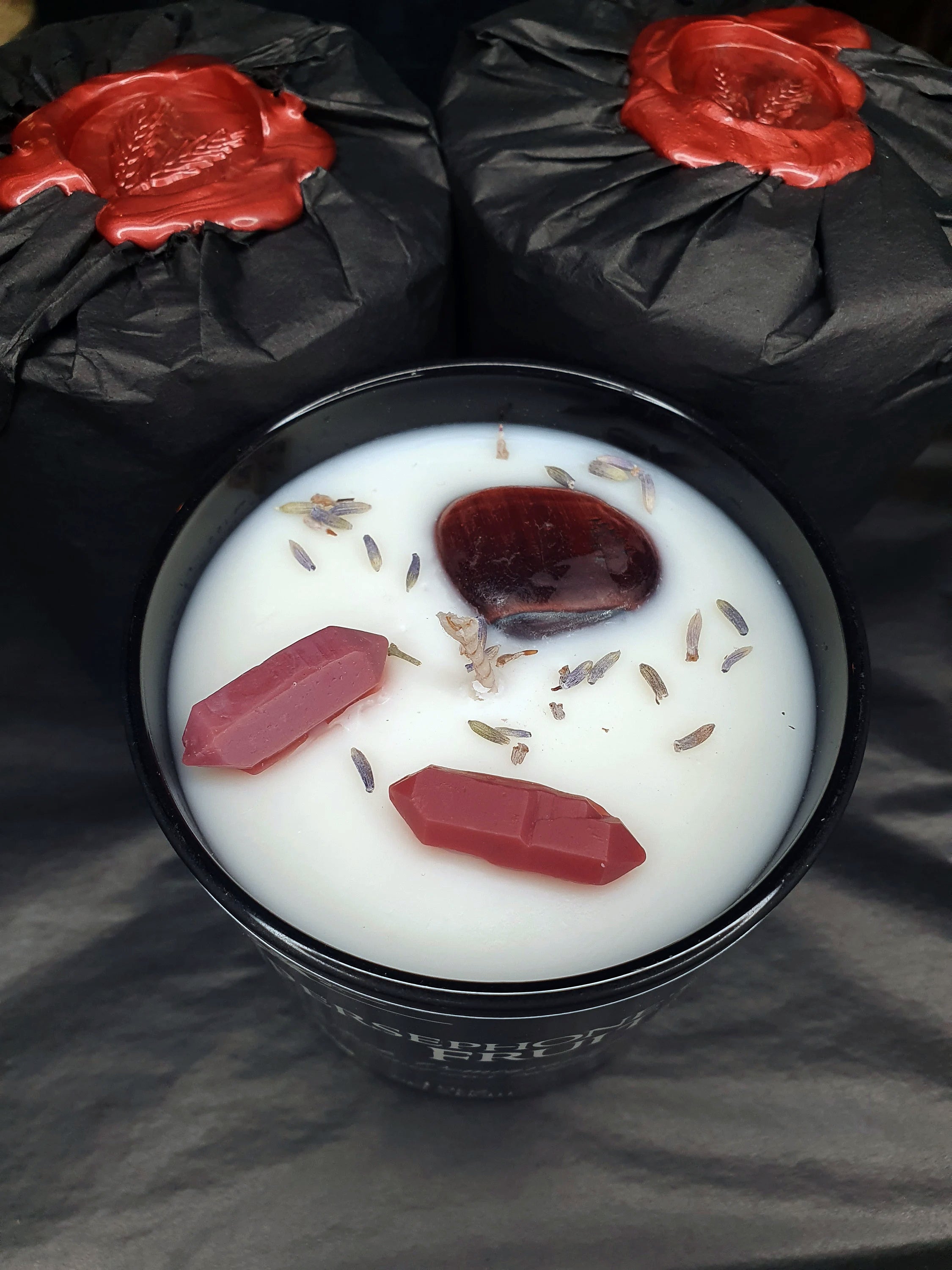 Persephone's Fruit Candle | Black Pomegranate