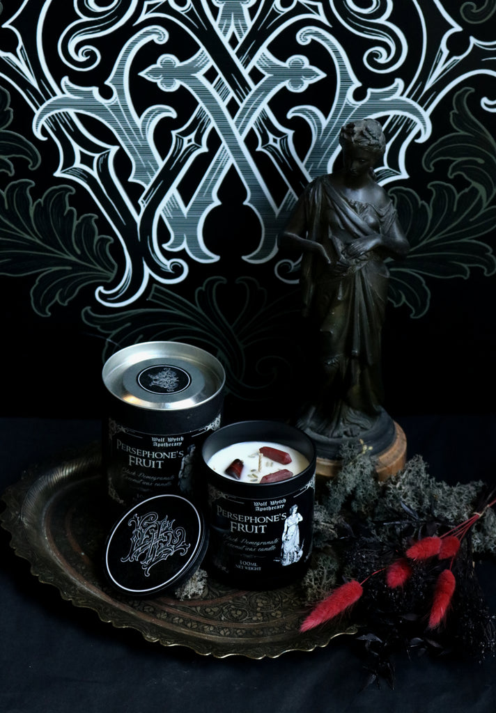 Persephone's Fruit Candle