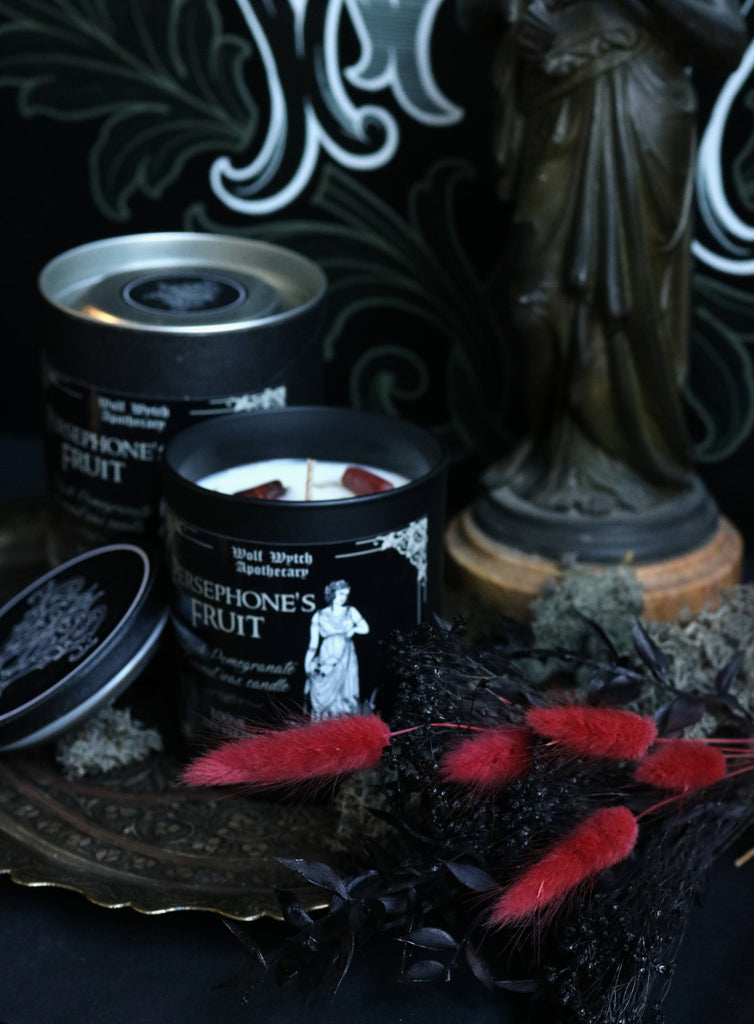 Persephone's Fruit Candle