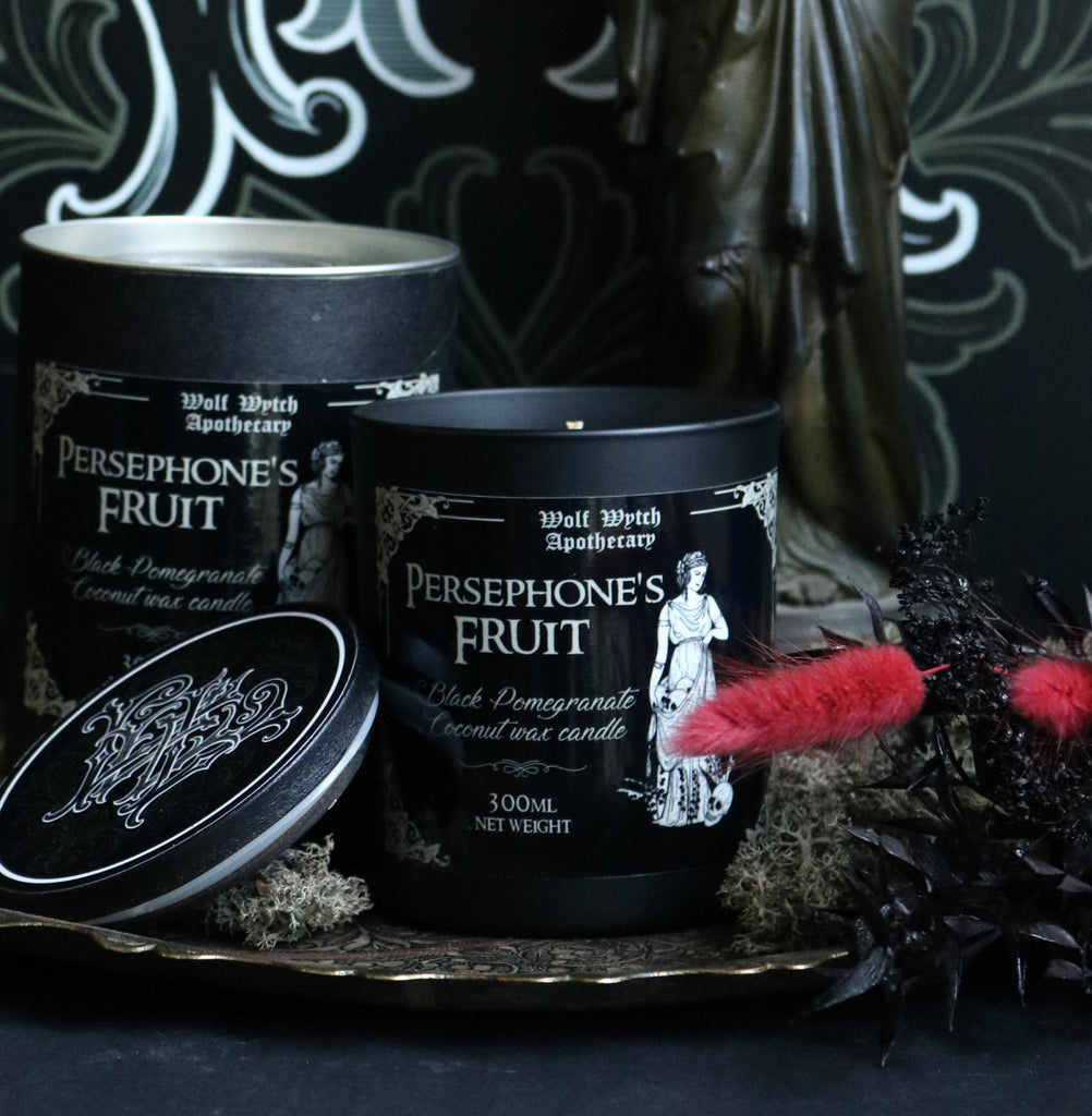 Persephone's Fruit Candle