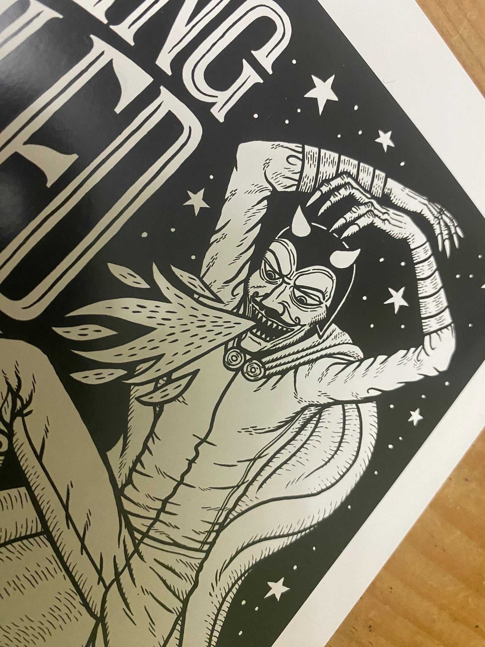 Spring Heeled Jack A4 Print