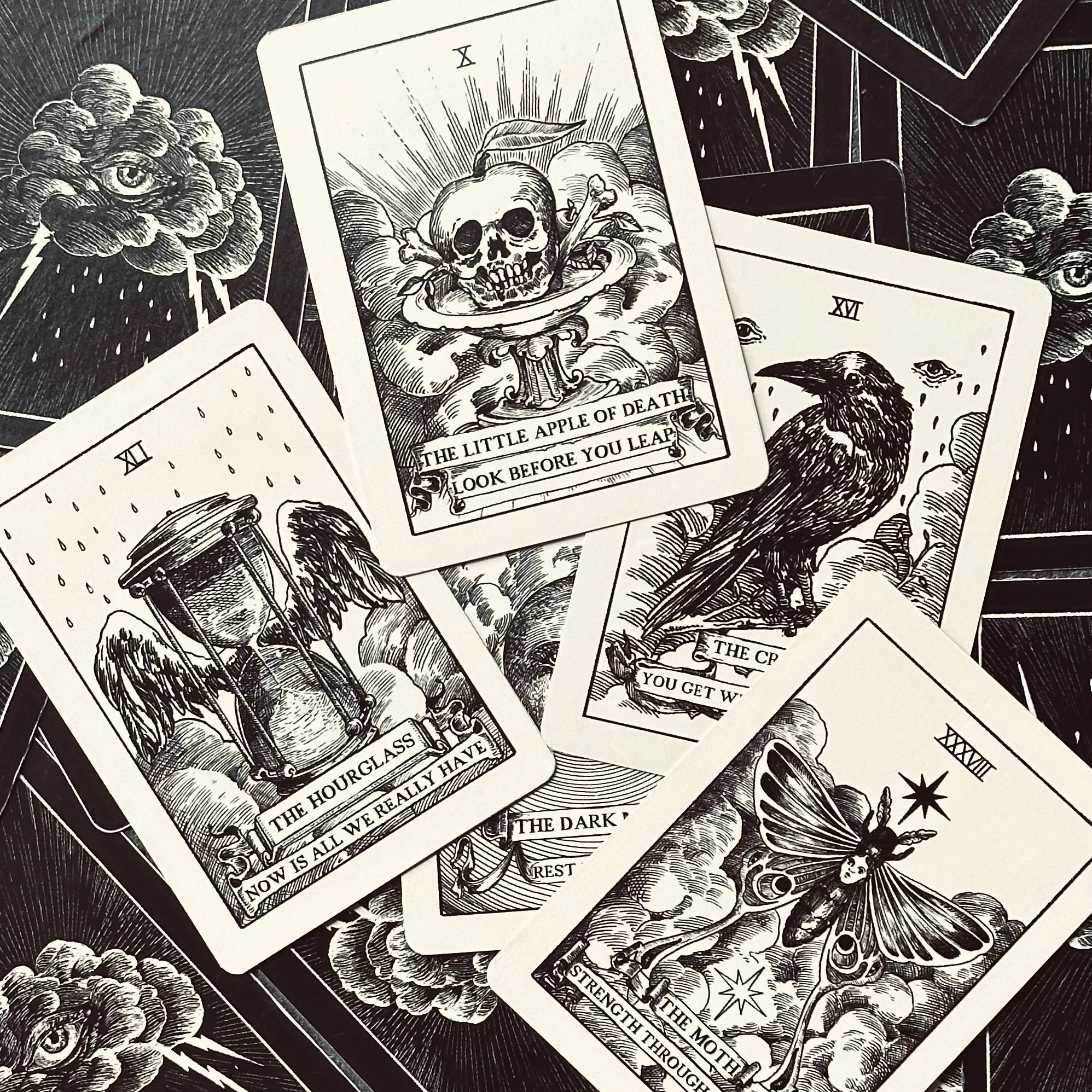 The Storm Cloud Oracle Deck | Bonearrow