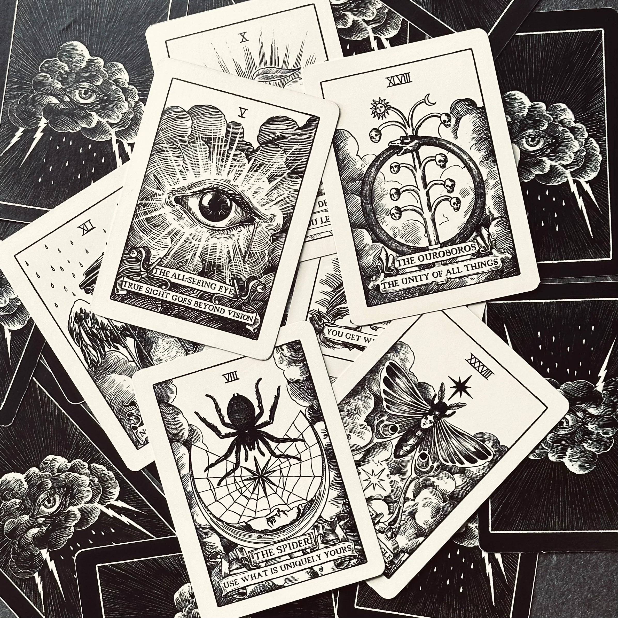 The Storm Cloud Oracle Deck | Bonearrow