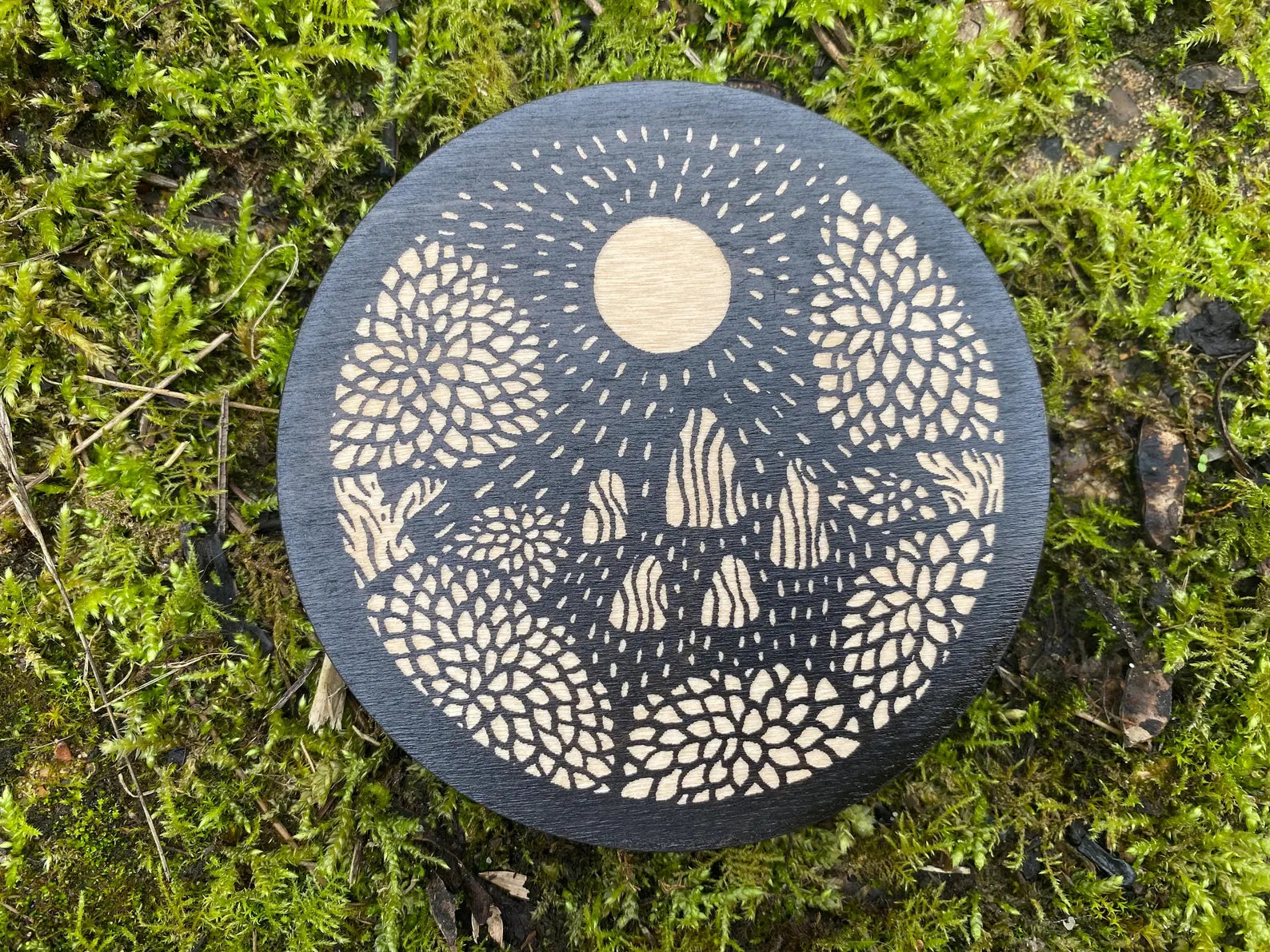 Hillstones Wooden Decoration Plaque