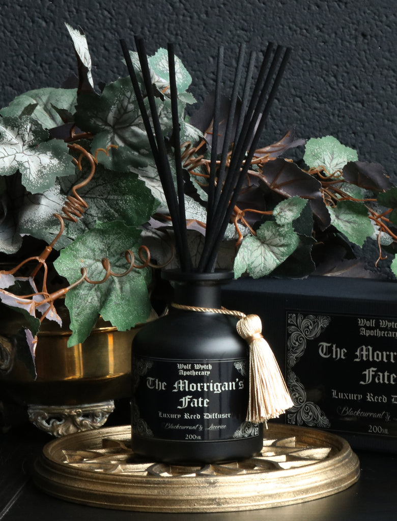 The Morrigan's Fate Apothecary Bottle Reed Diffuser