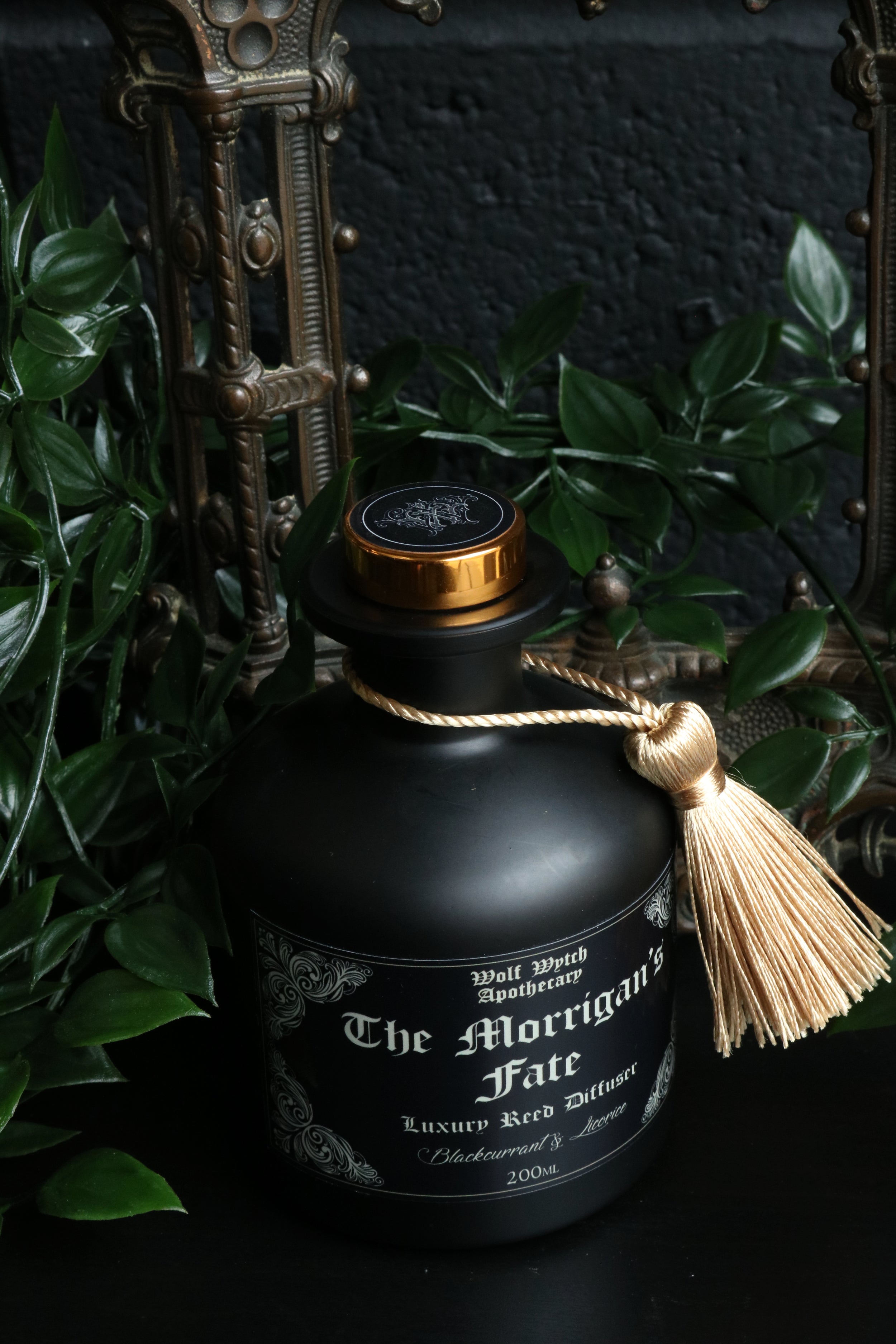 The Morrigan's Fate Apothecary Bottle Reed Diffuser