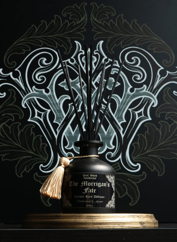 The Morrigan's Fate Apothecary Bottle Reed Diffuser