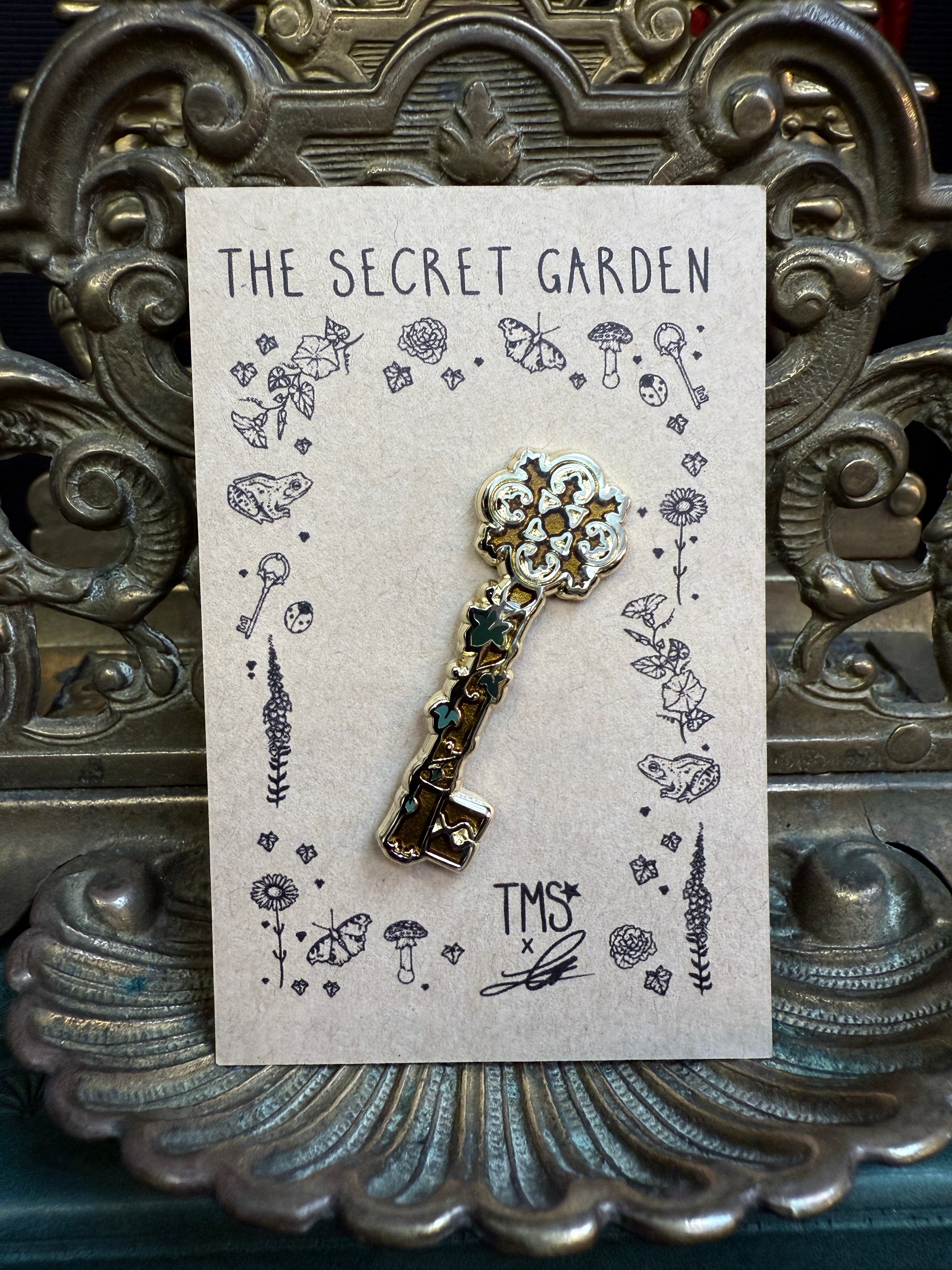 Secret Key Enamel Pin - The Mourning Star