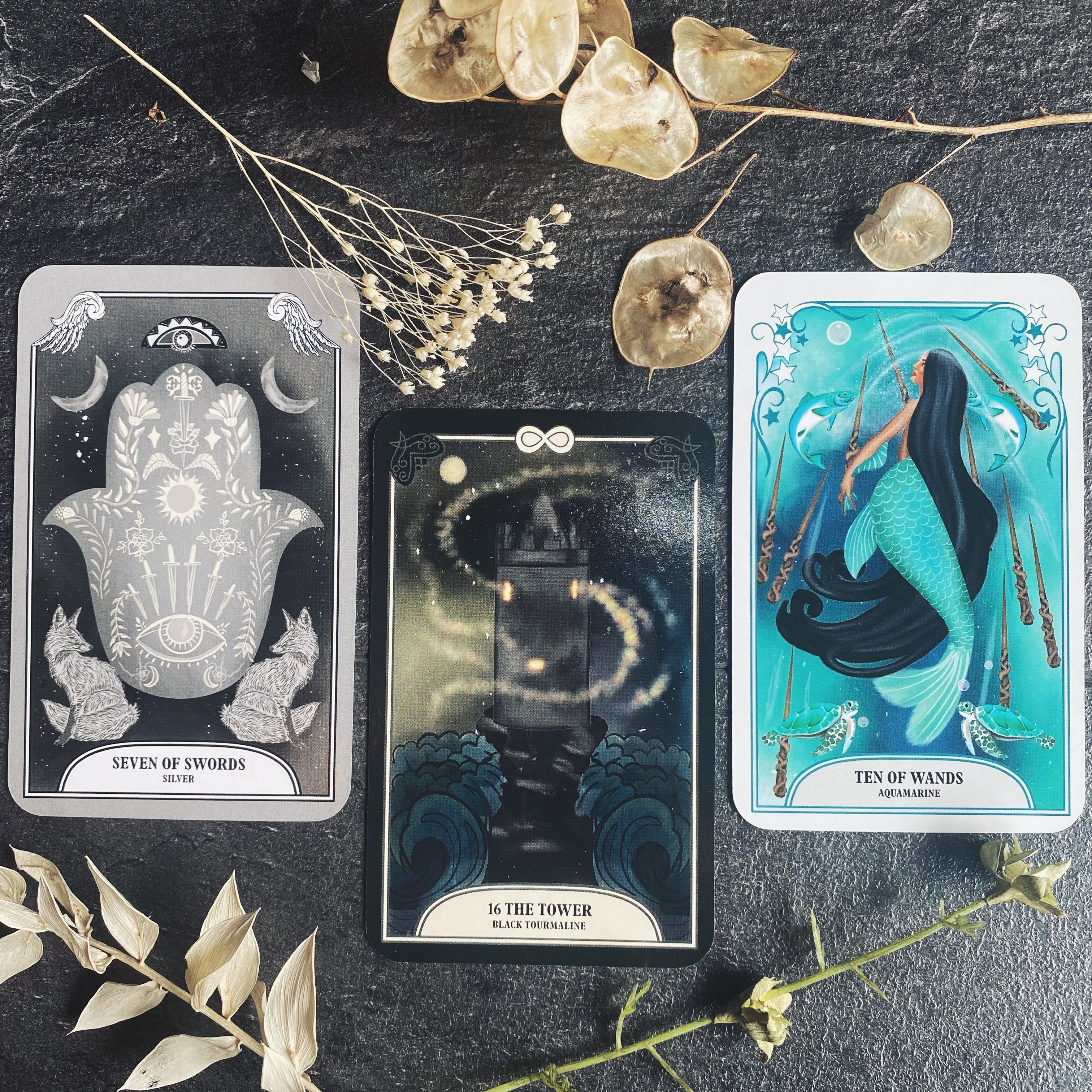 The Crystal Magic Tarot Deck | Bonearrow