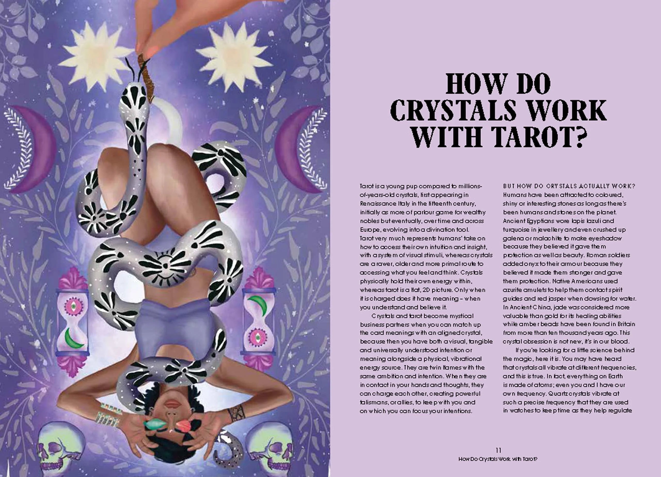 The Crystal Magic Tarot Deck | Bonearrow