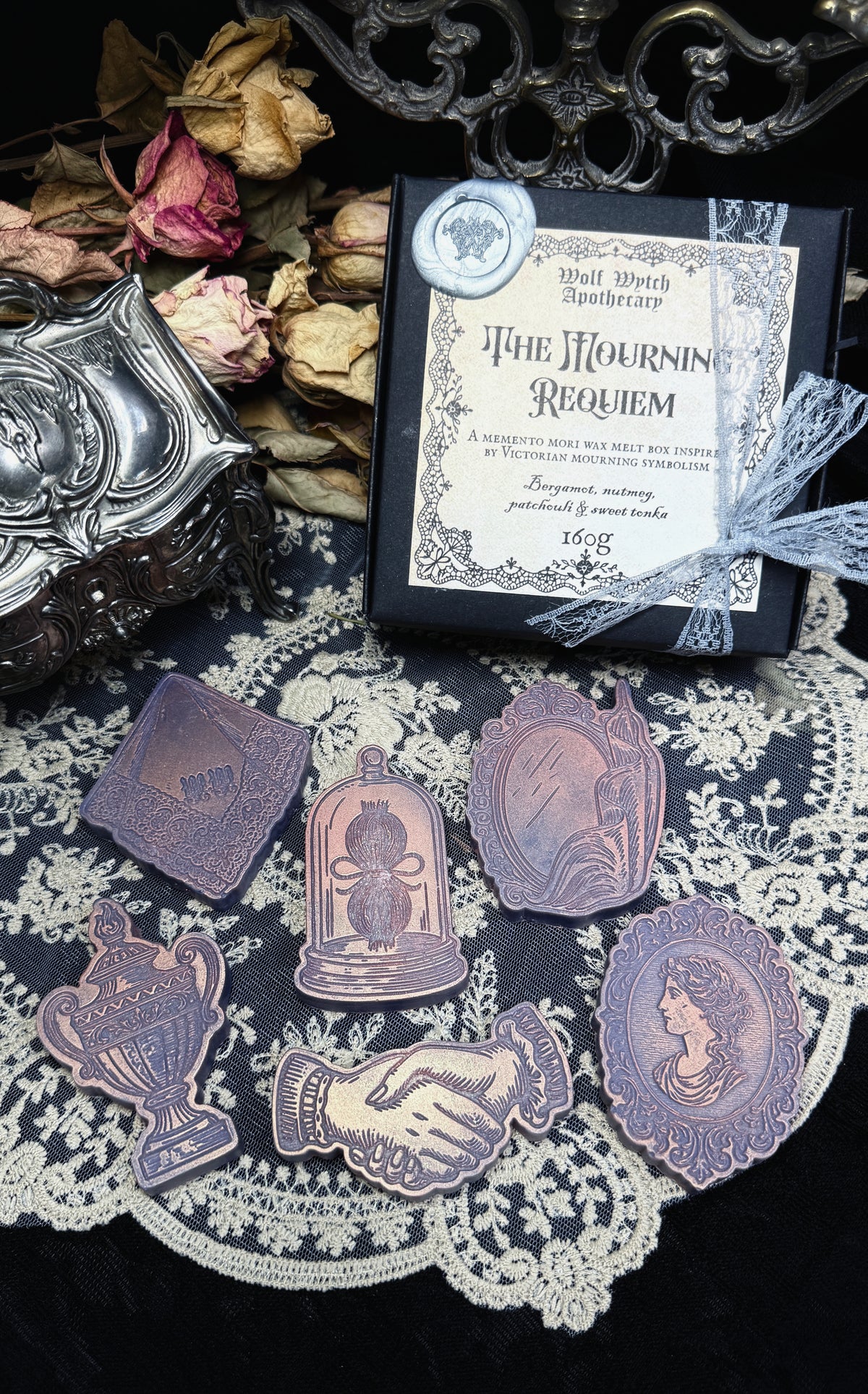 The Mourning Requiem Wax Melts | Bergamot, Patchouli & Sweet Tonka