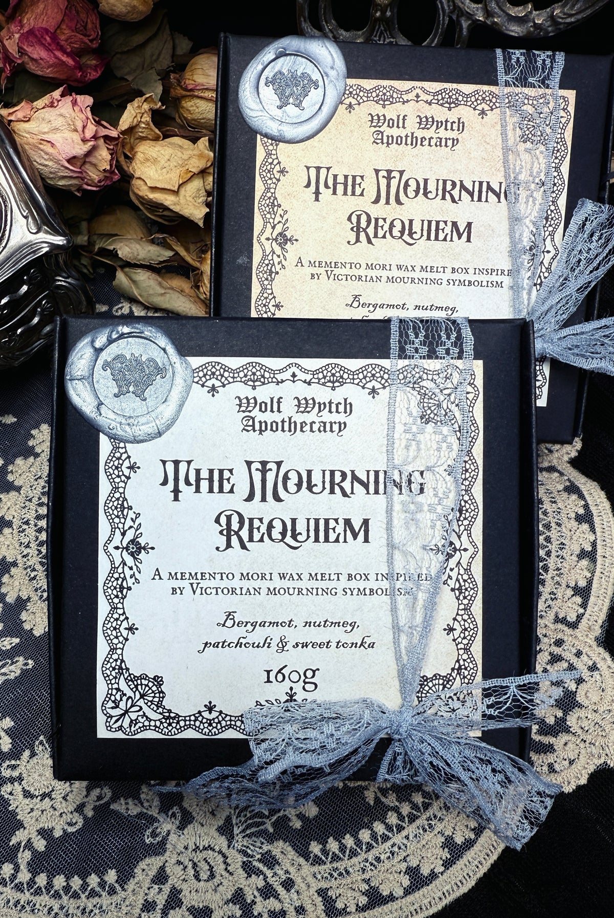 The Mourning Requiem Wax Melts | Bergamot, Patchouli & Sweet Tonka
