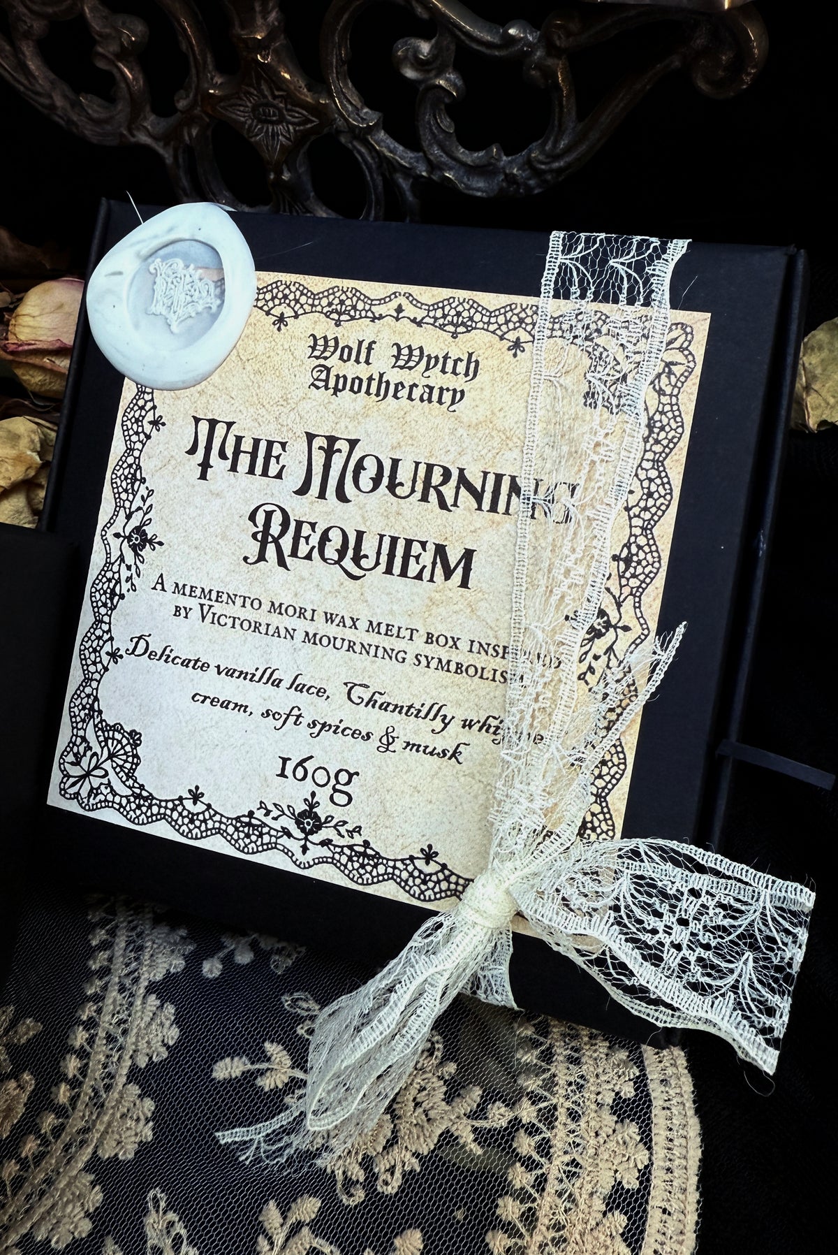 The Mourning Requiem Wax Melts | Delicate Vanilla, Chantilly Creme & Musk