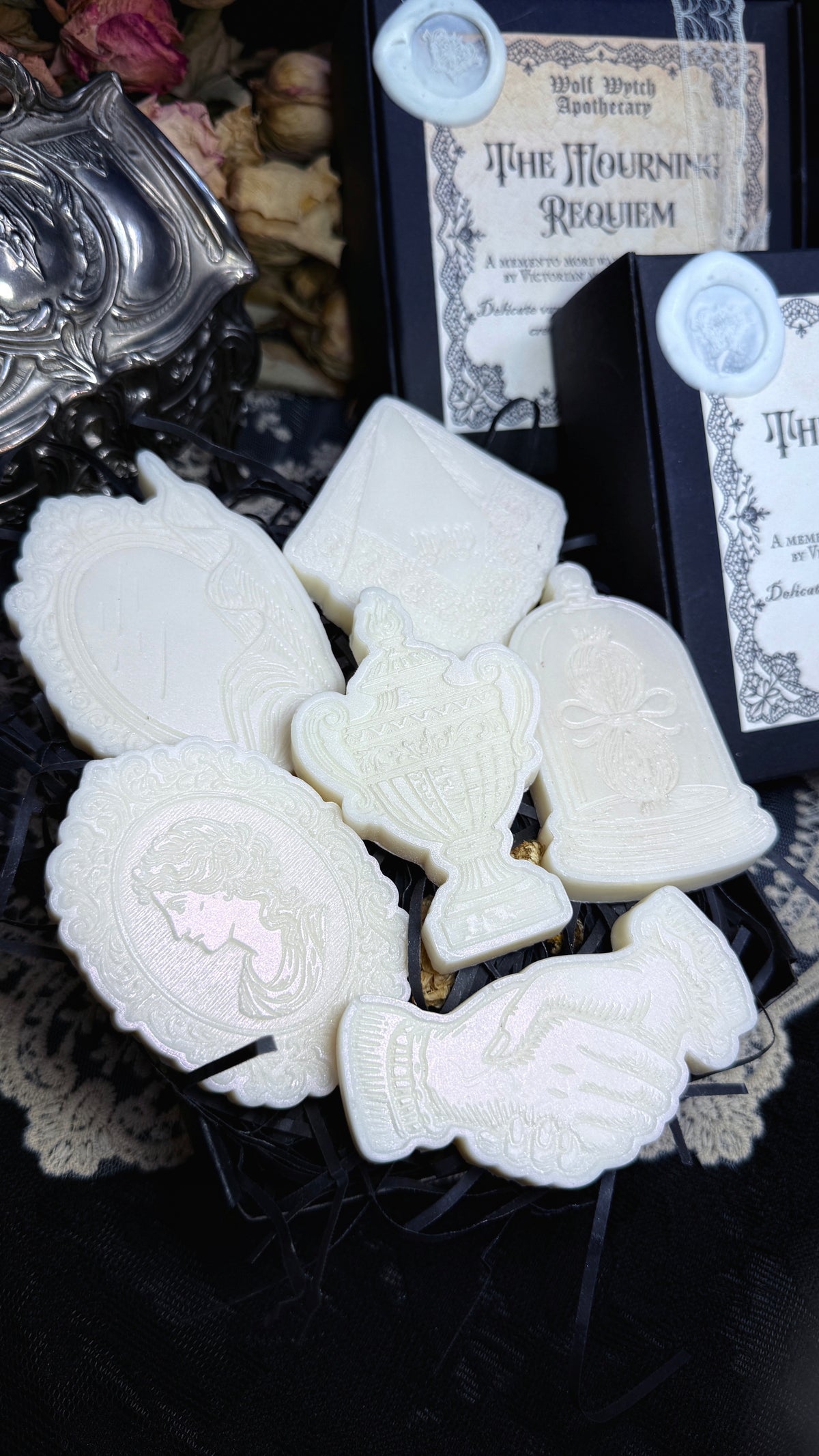 The Mourning Requiem Wax Melts | Delicate Vanilla, Chantilly Creme & Musk