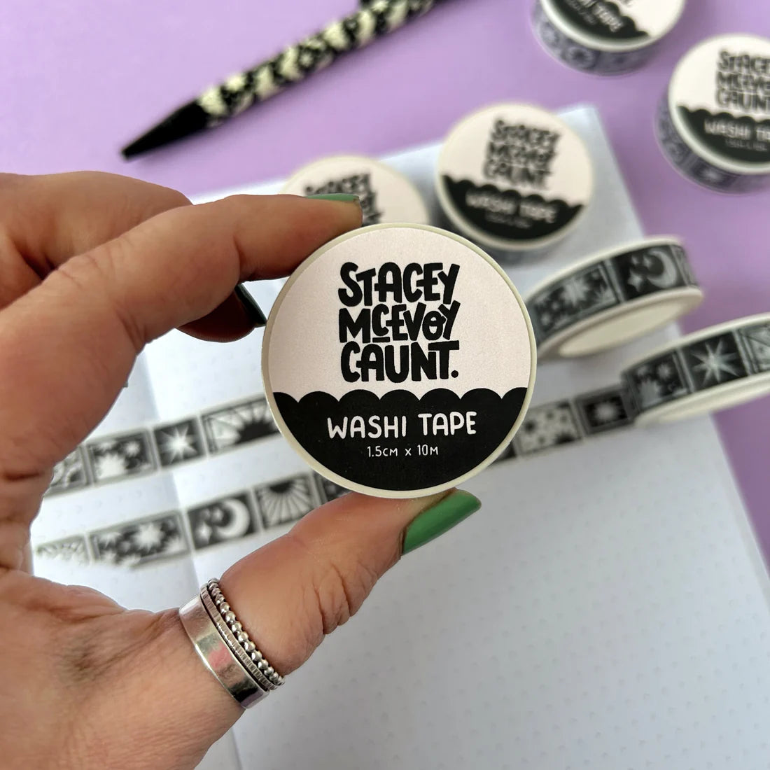 Moon and Stars Washi Tape