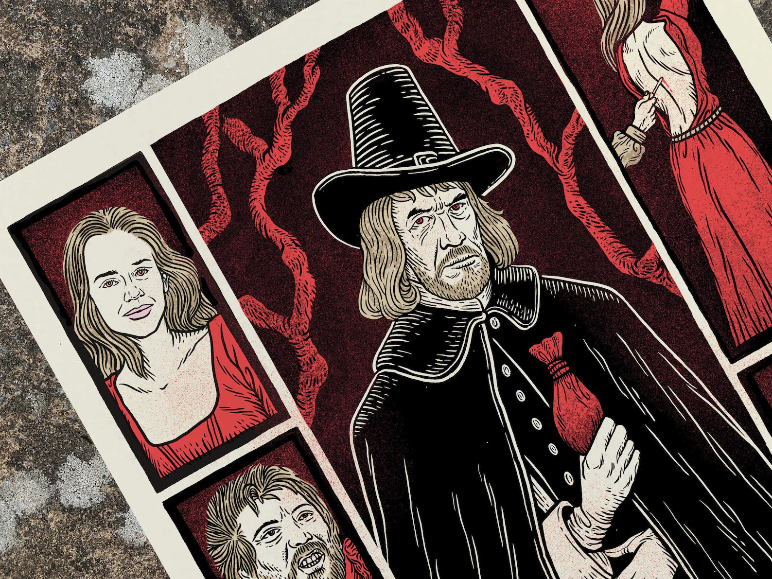 Witchfinder General A3 Print