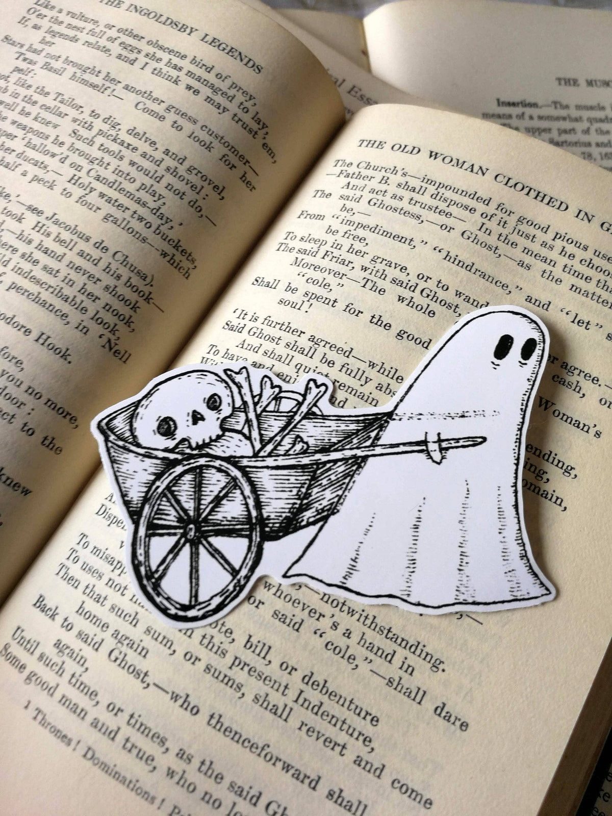 Bonecart Ghost Vinyl Sticker