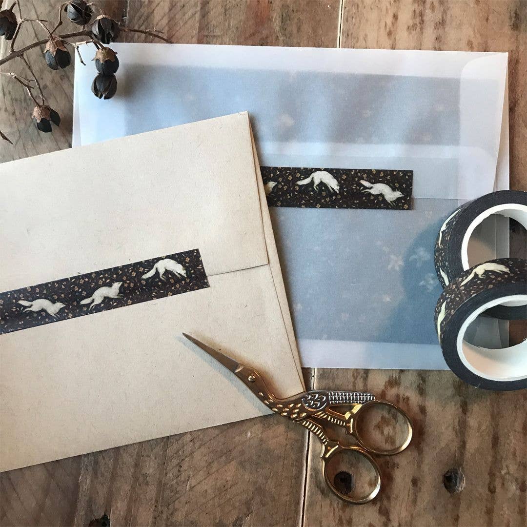 Arctic Fox Washi Tape - Jessica Roux