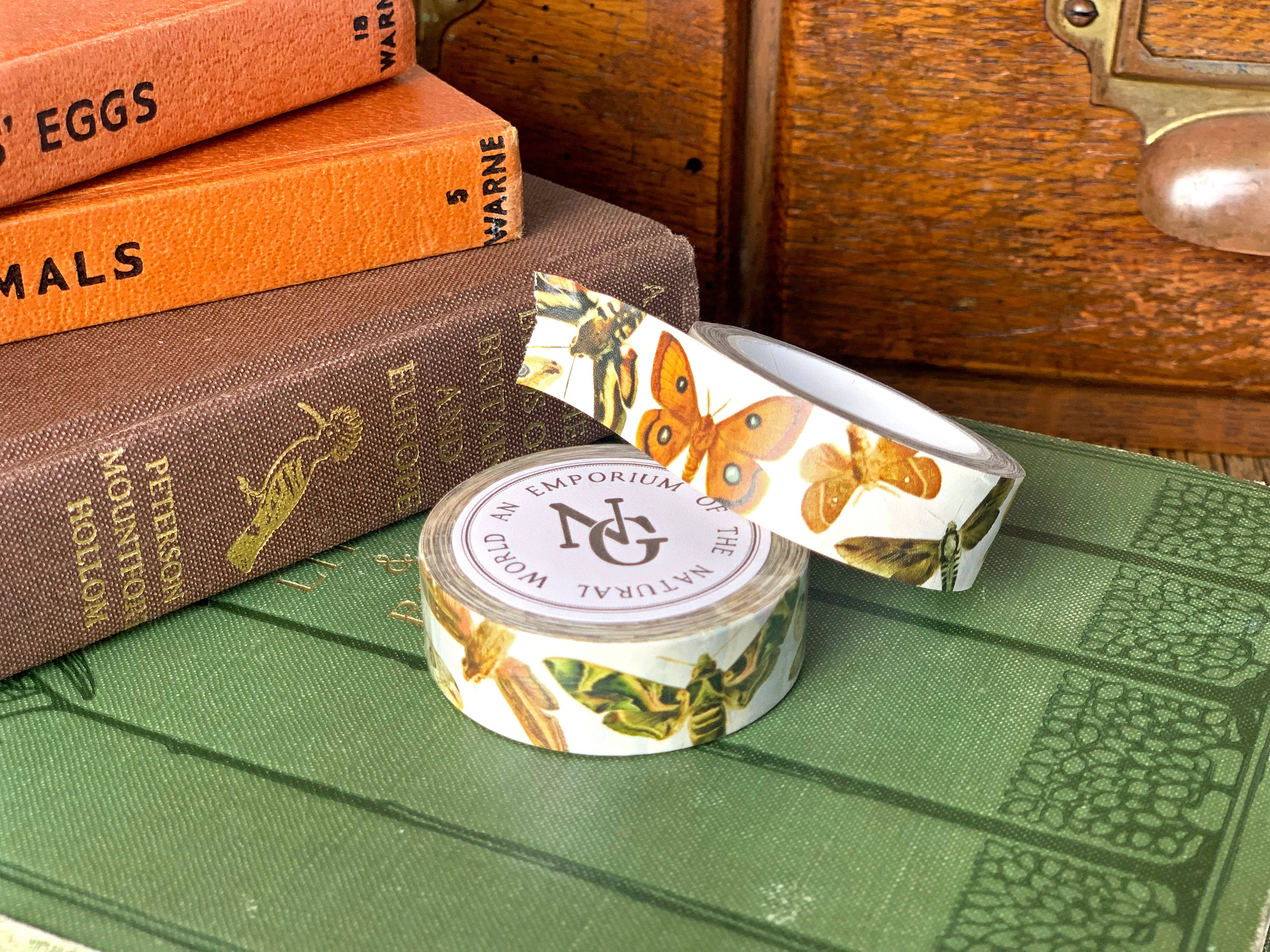 Moths Entomology Washi Tape