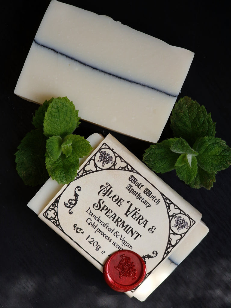Aloe Vera, Spearmint & Eucalyptus Soap