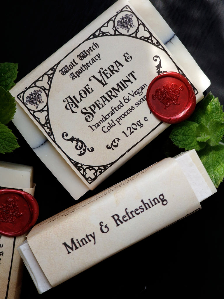 Aloe Vera, Spearmint & Eucalyptus Soap