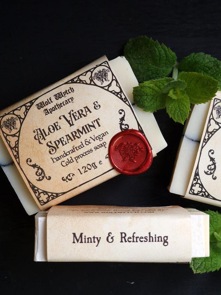 Aloe Vera, Spearmint & Eucalyptus Soap